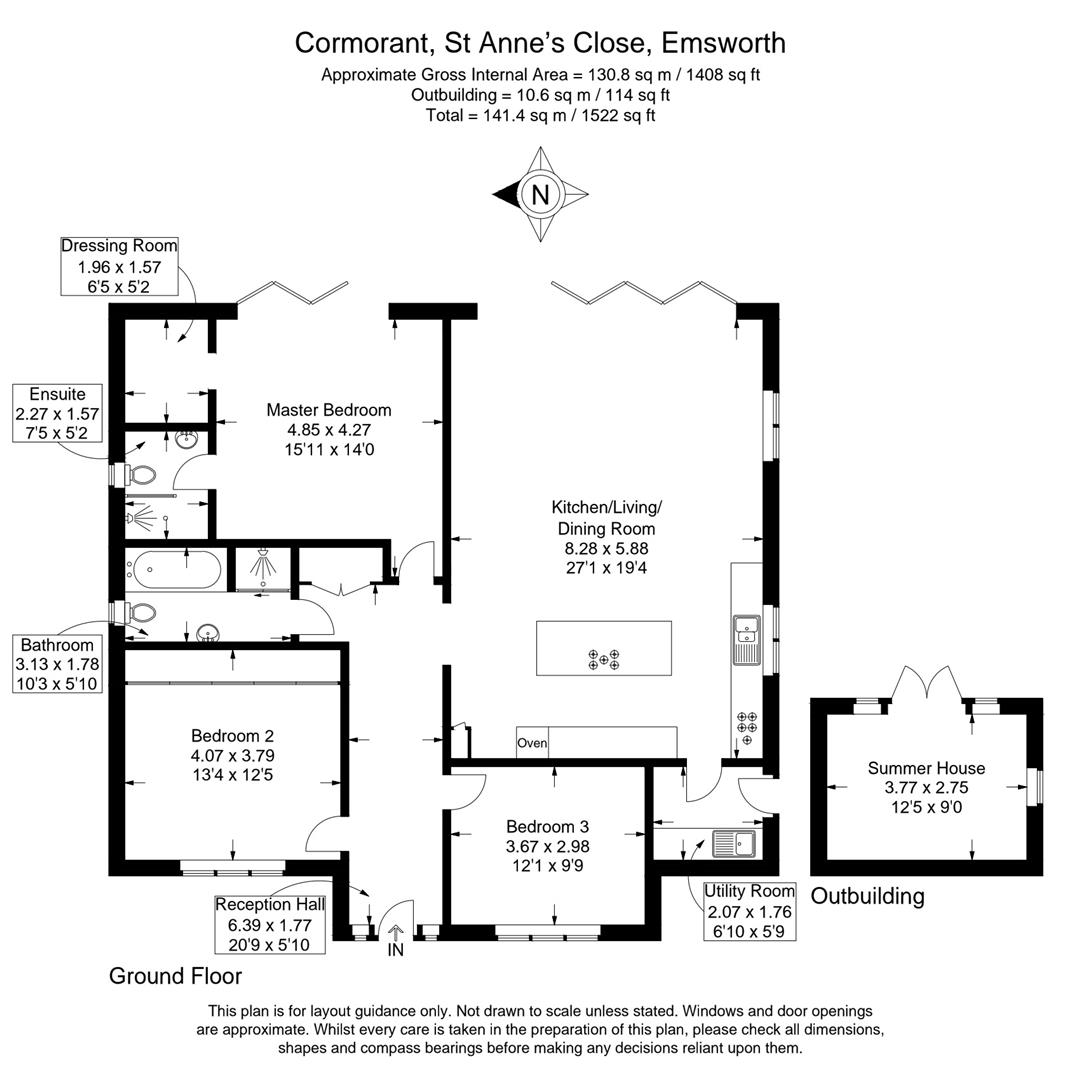 Cormorant, St. Annes Close, Emsworth floorplan
