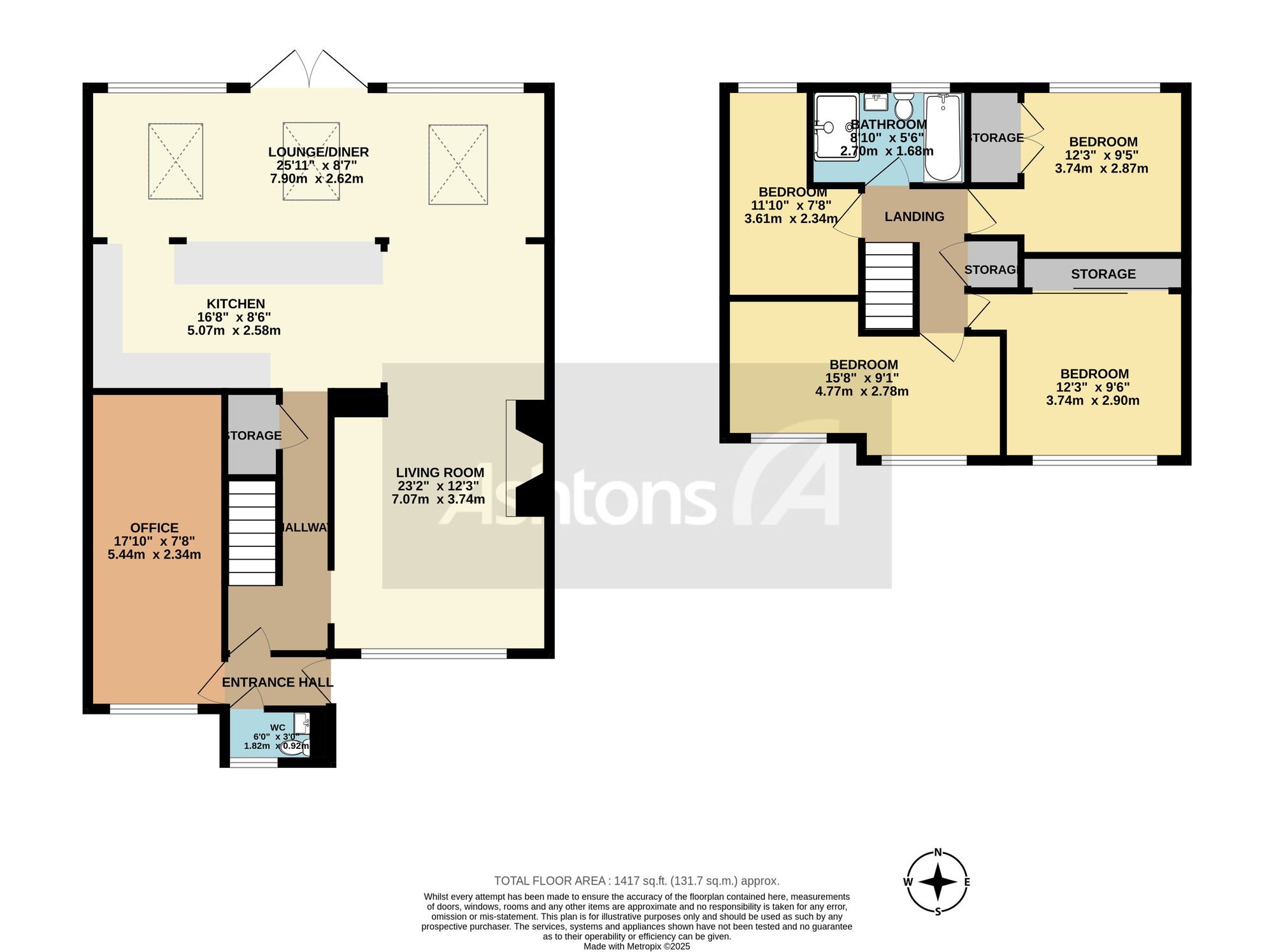 33 Priory Road, Wigan floorplan