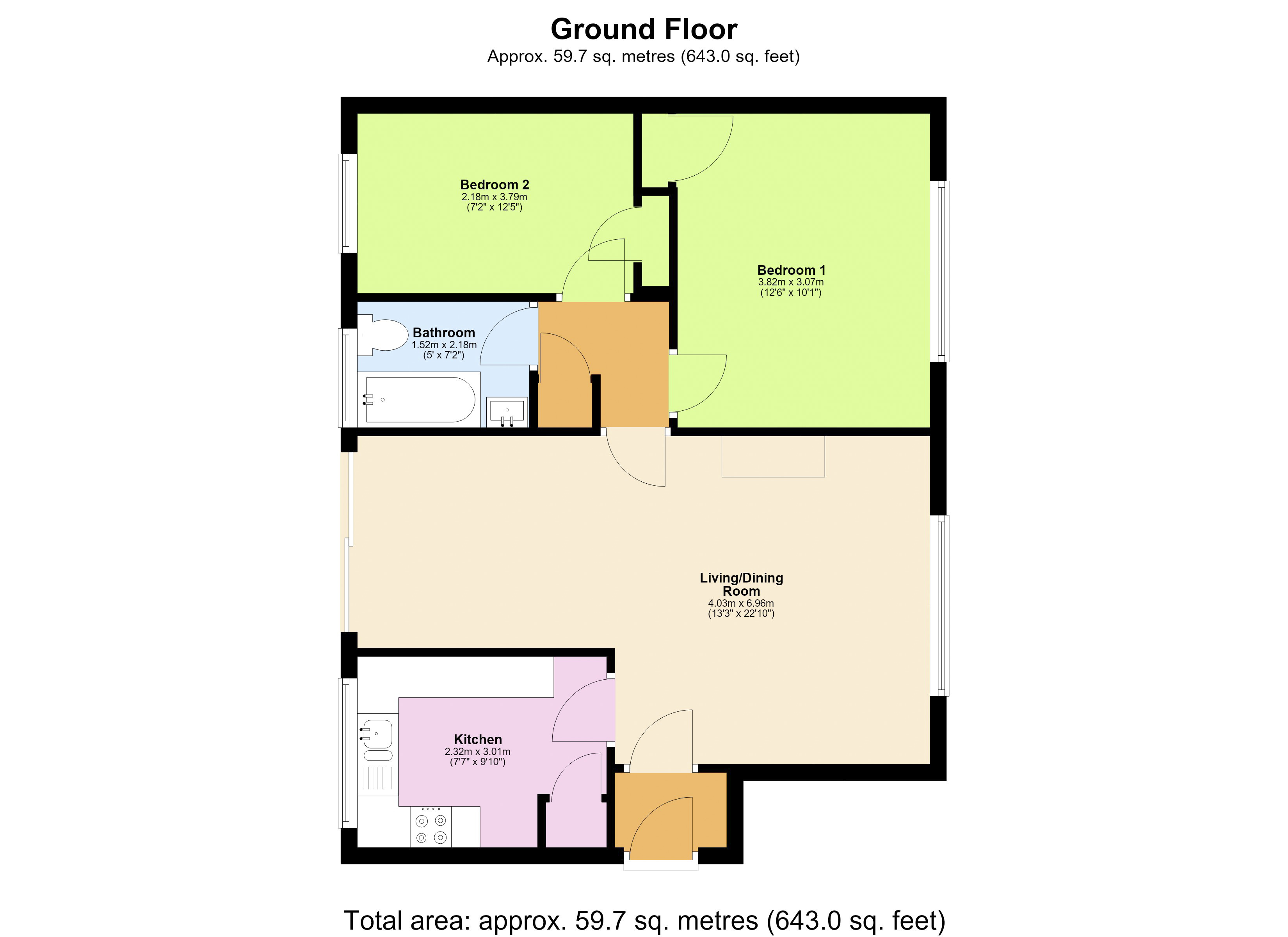 9, Heath Road, Hertfordshire floorplan