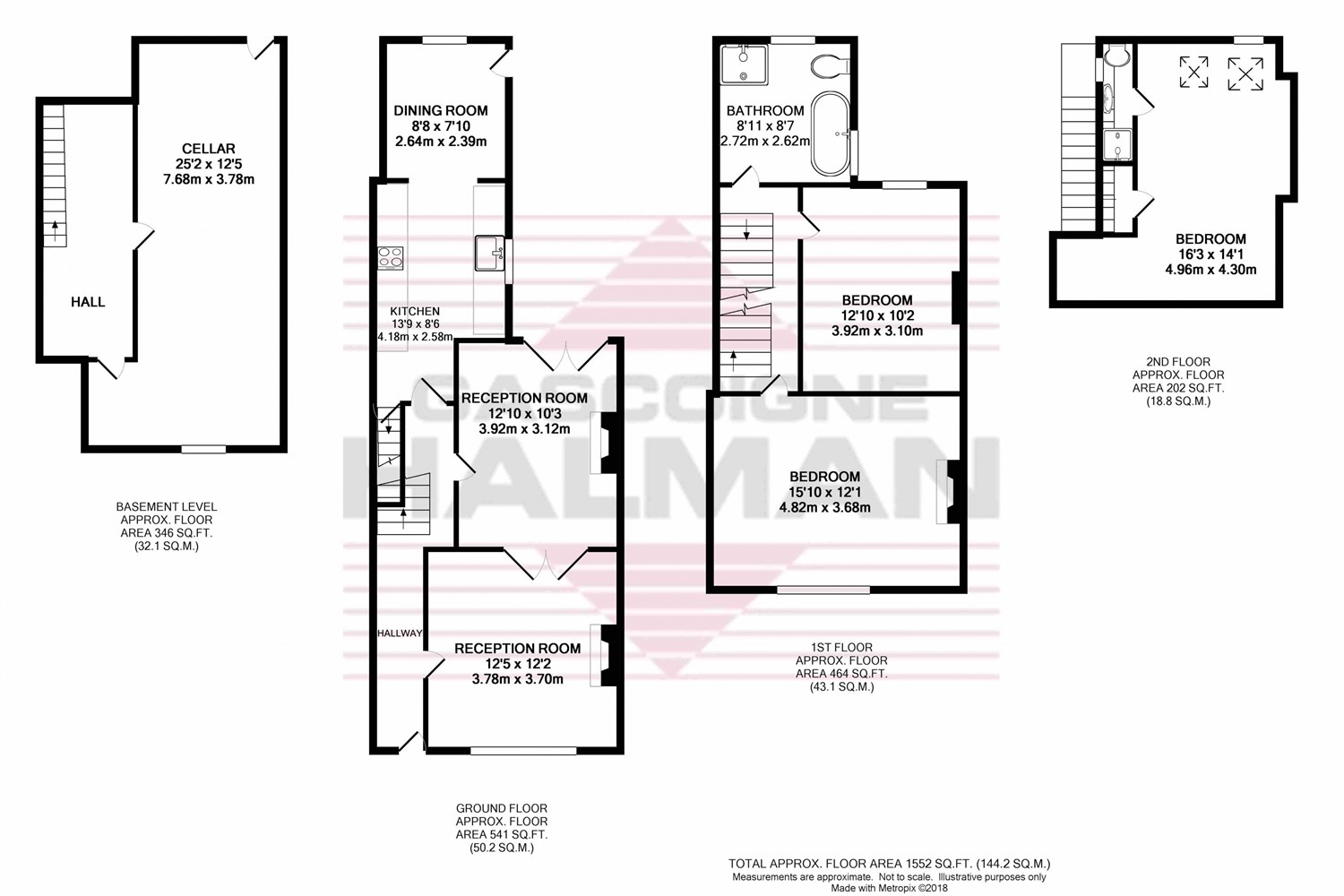 63, Moss Lane, Alderley Edge floorplan