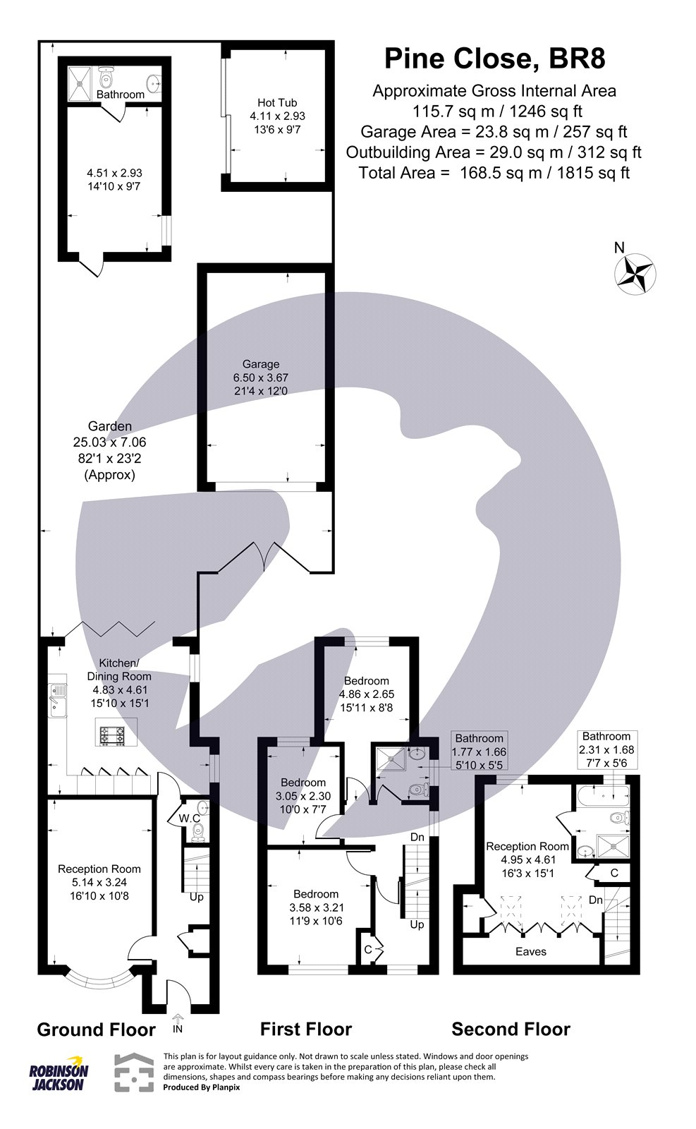 4, Pine Close, Swanley floorplan