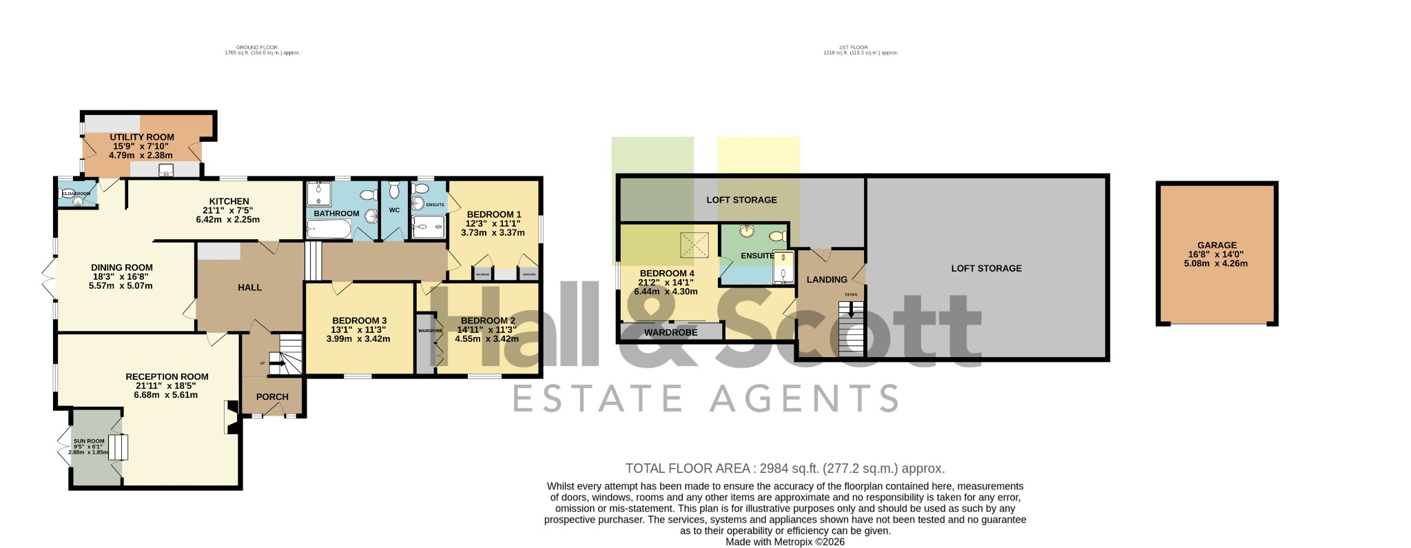 12 Otter Close, Sidmouth floorplan