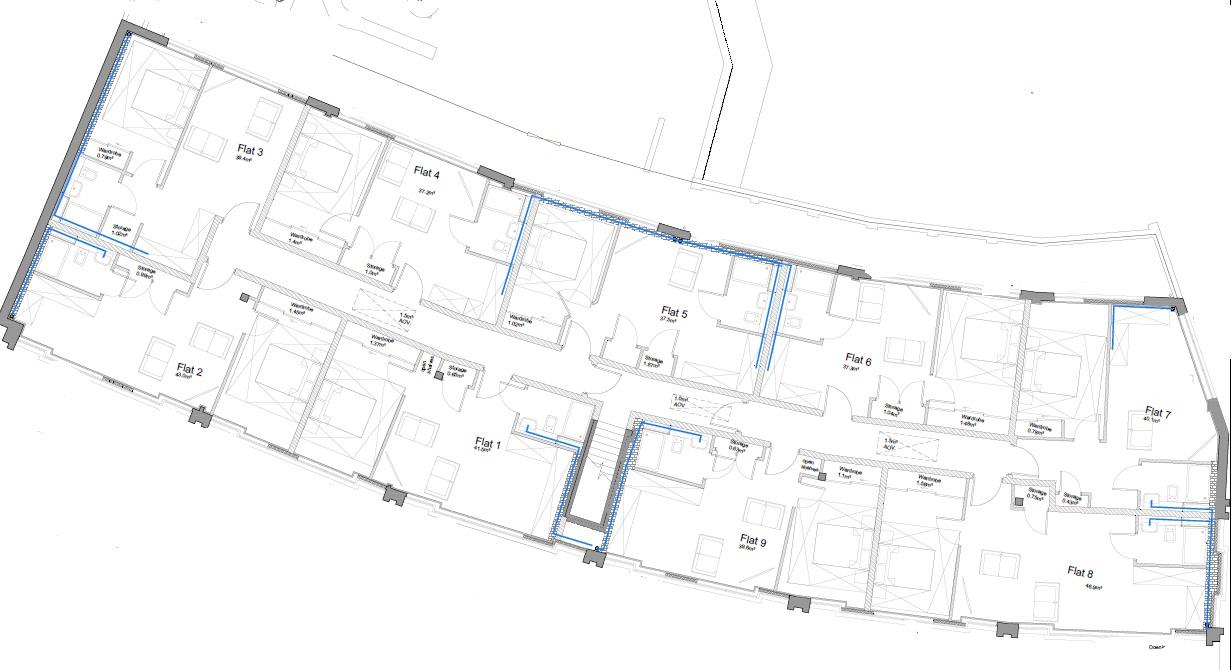Flat 7, Mercia House, Market Square, Sandy floorplan