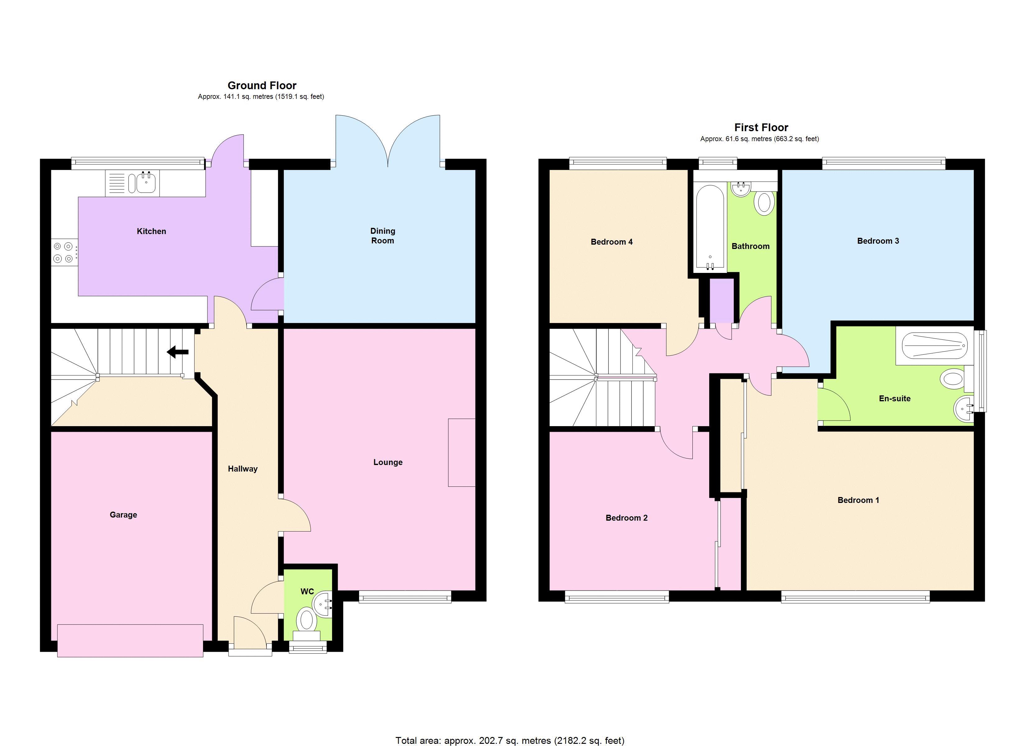 4 Bedrooms Detached house for sale in Knowesley Close, Parklands, Bromsgrove B60