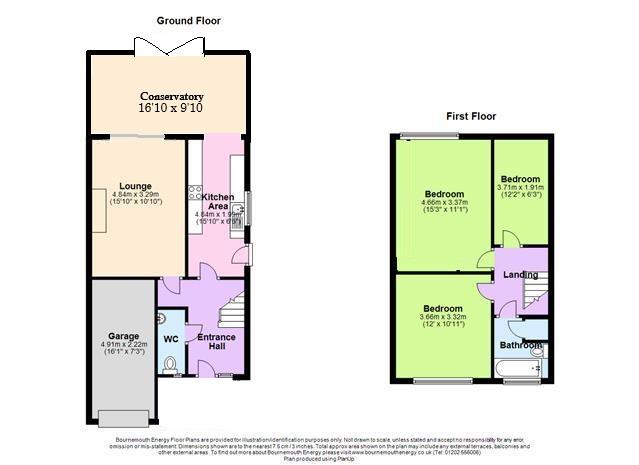7, Dacombe Close, Poole floorplan