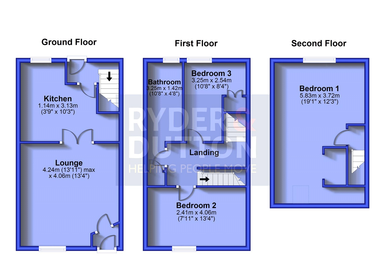 200, Manchester Road, Mossley floorplan