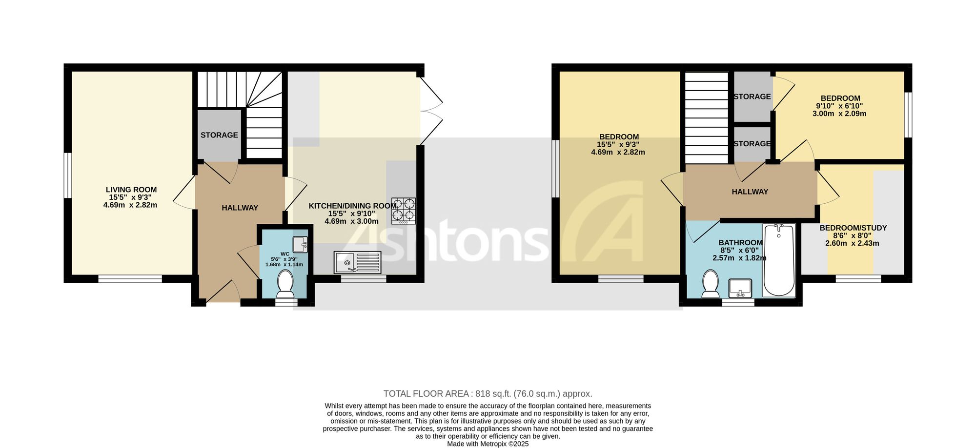 9 Vulcan Gate, Leigh floorplan