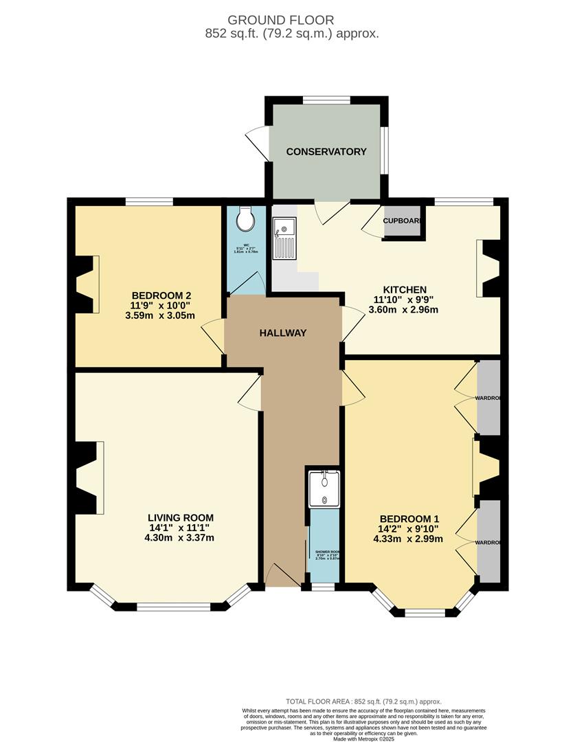 71, Beaconsfield Road, Hastings floorplan