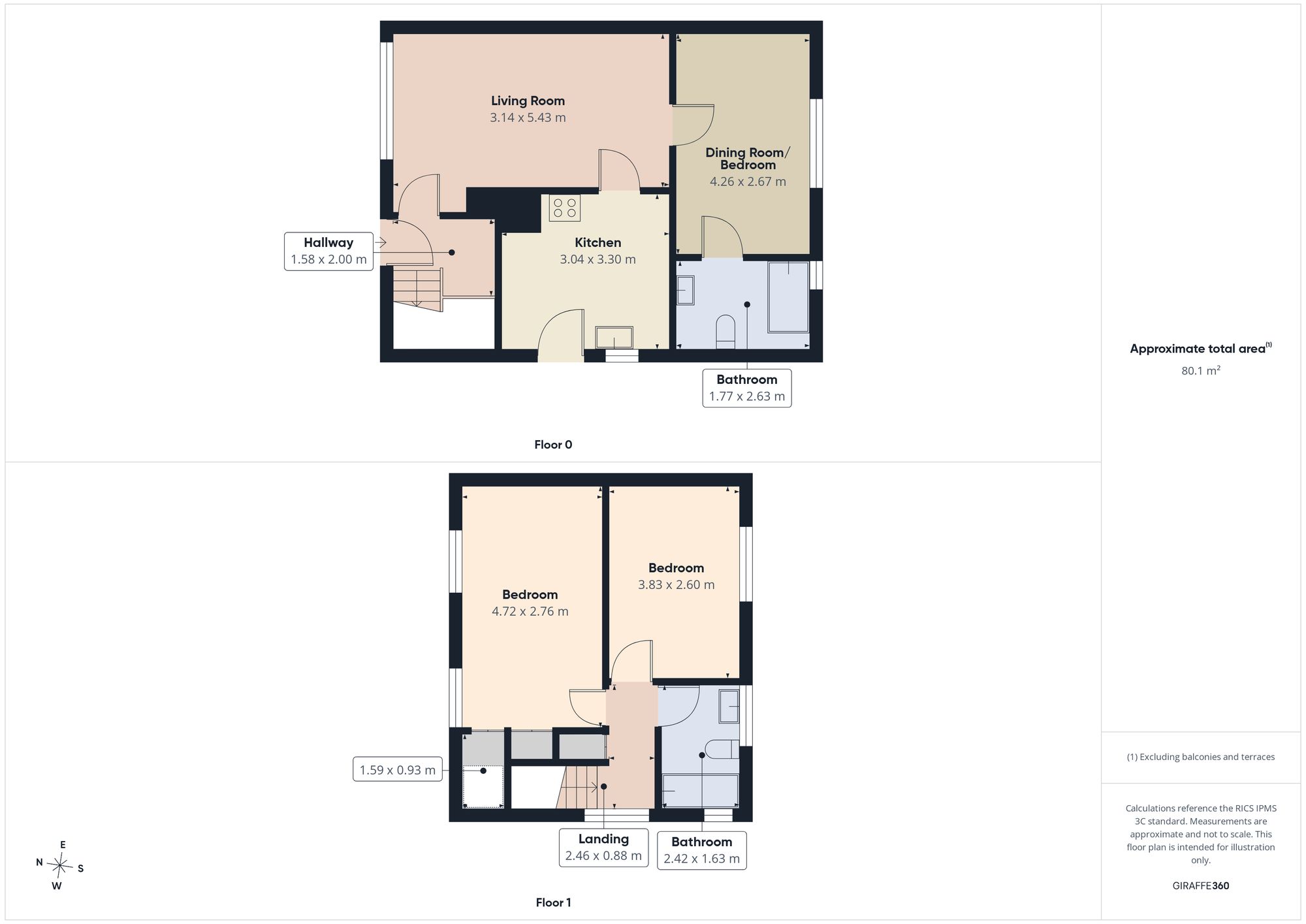 12 Kellsway, Gateshead floorplan