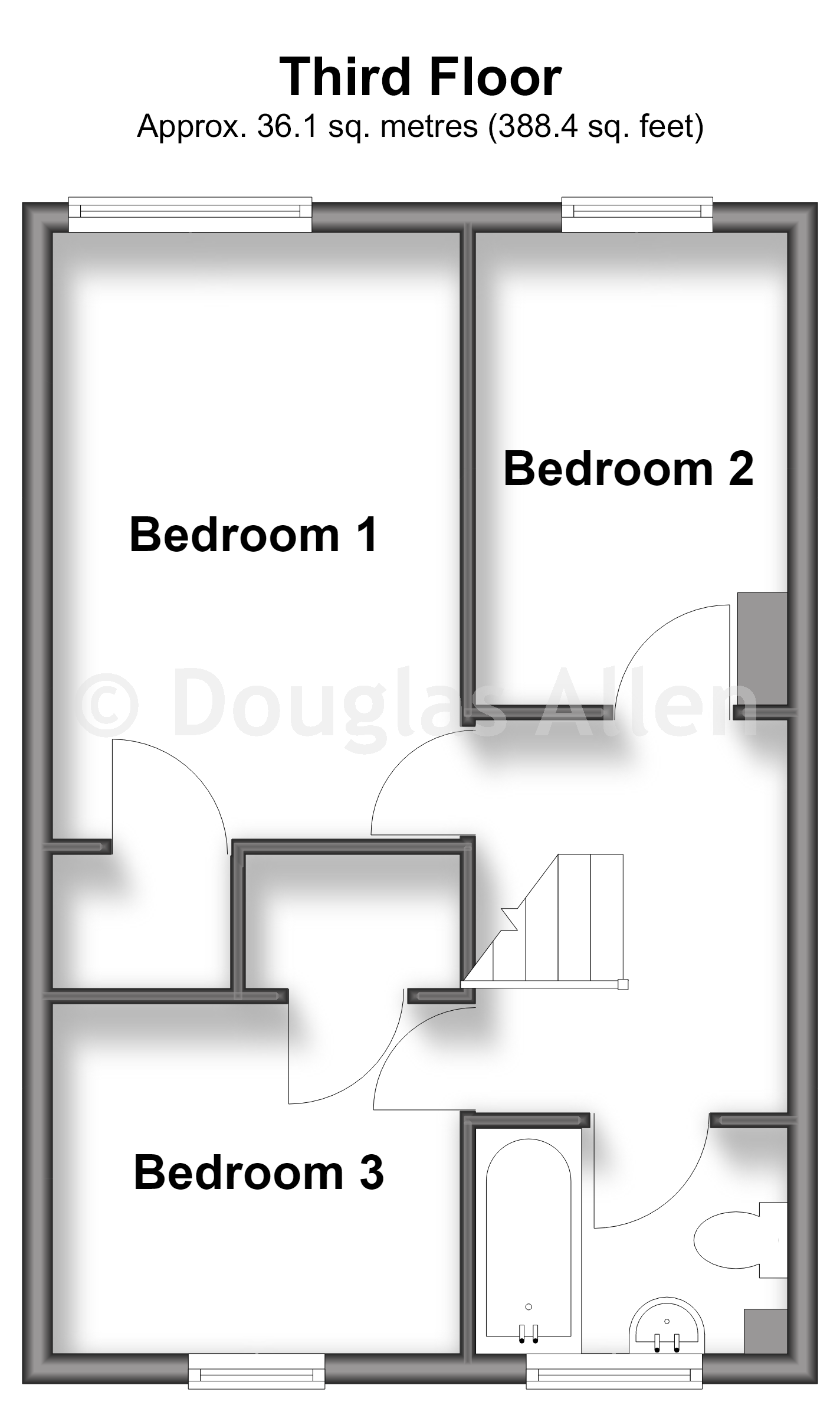 56, Dyson Road, London floorplan
