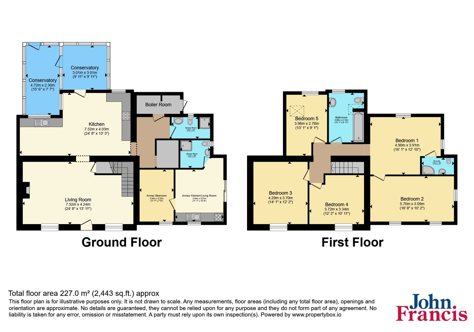 Bont,, Llangoedmor, Ceredigion floorplan