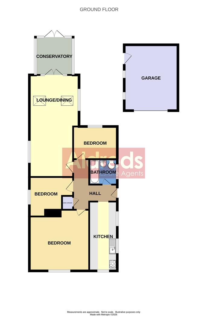 33, St Nicholas Way, Great Yarmouth floorplan