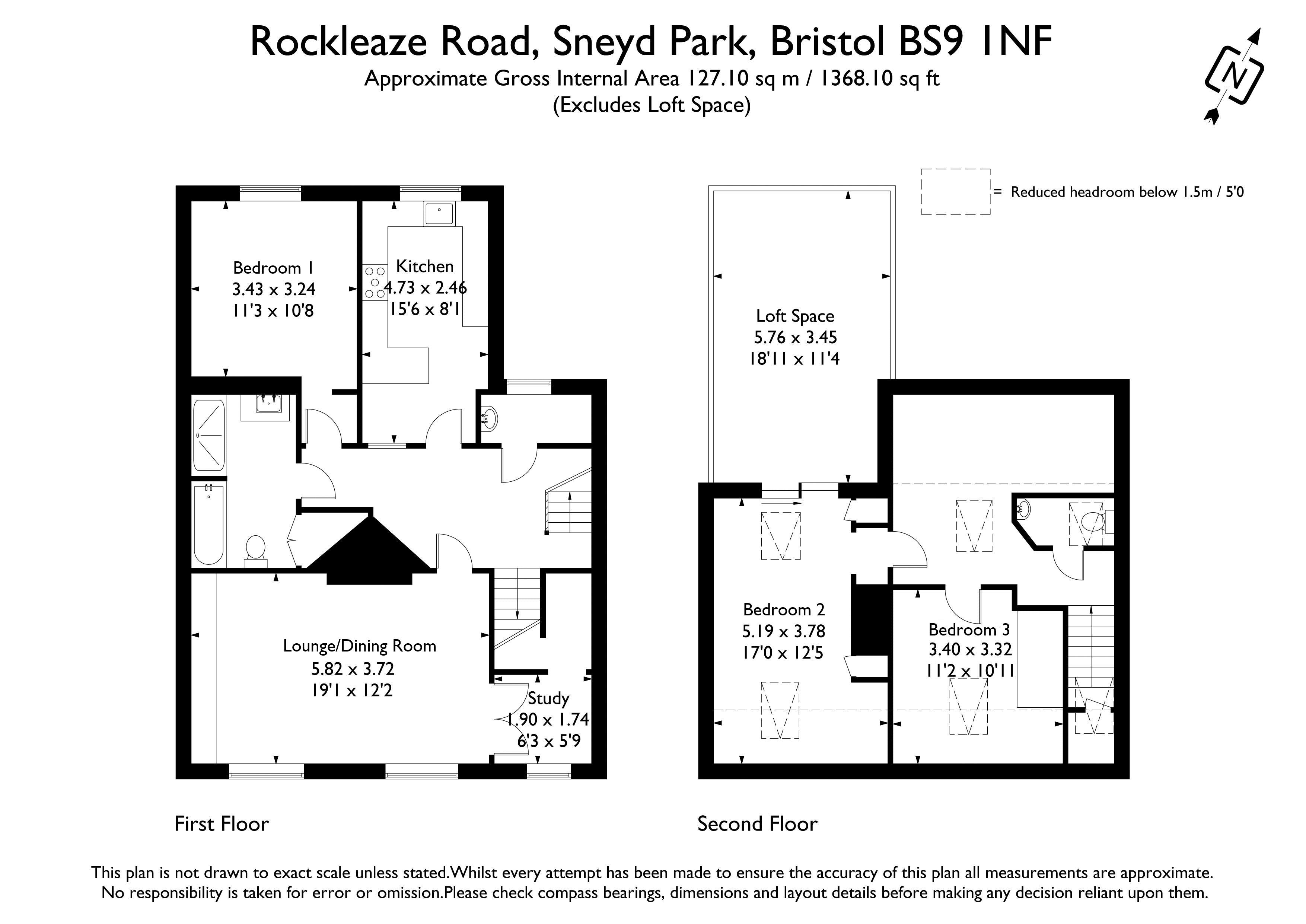 6a, Rockleaze Road, Bristol floorplan