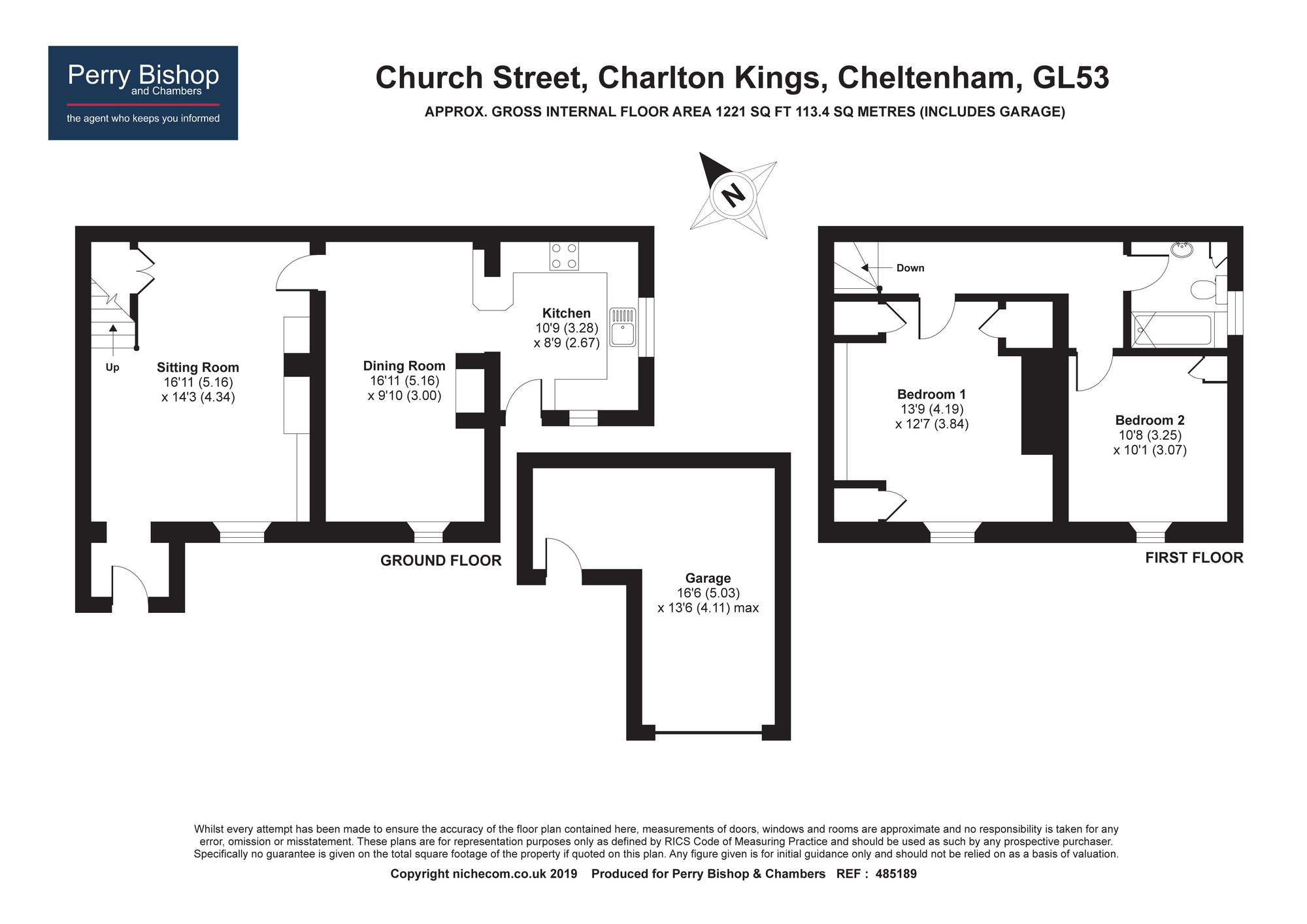 2 Bedrooms Cottage for sale in Church Street, Charlton Kings, Cheltenham GL53