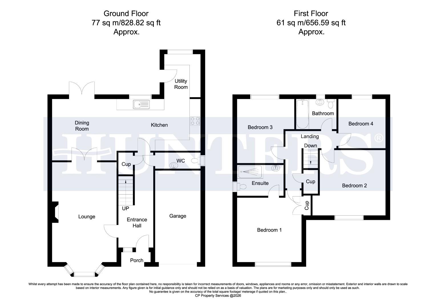 12, Sandbeck Court, Doncaster floorplan