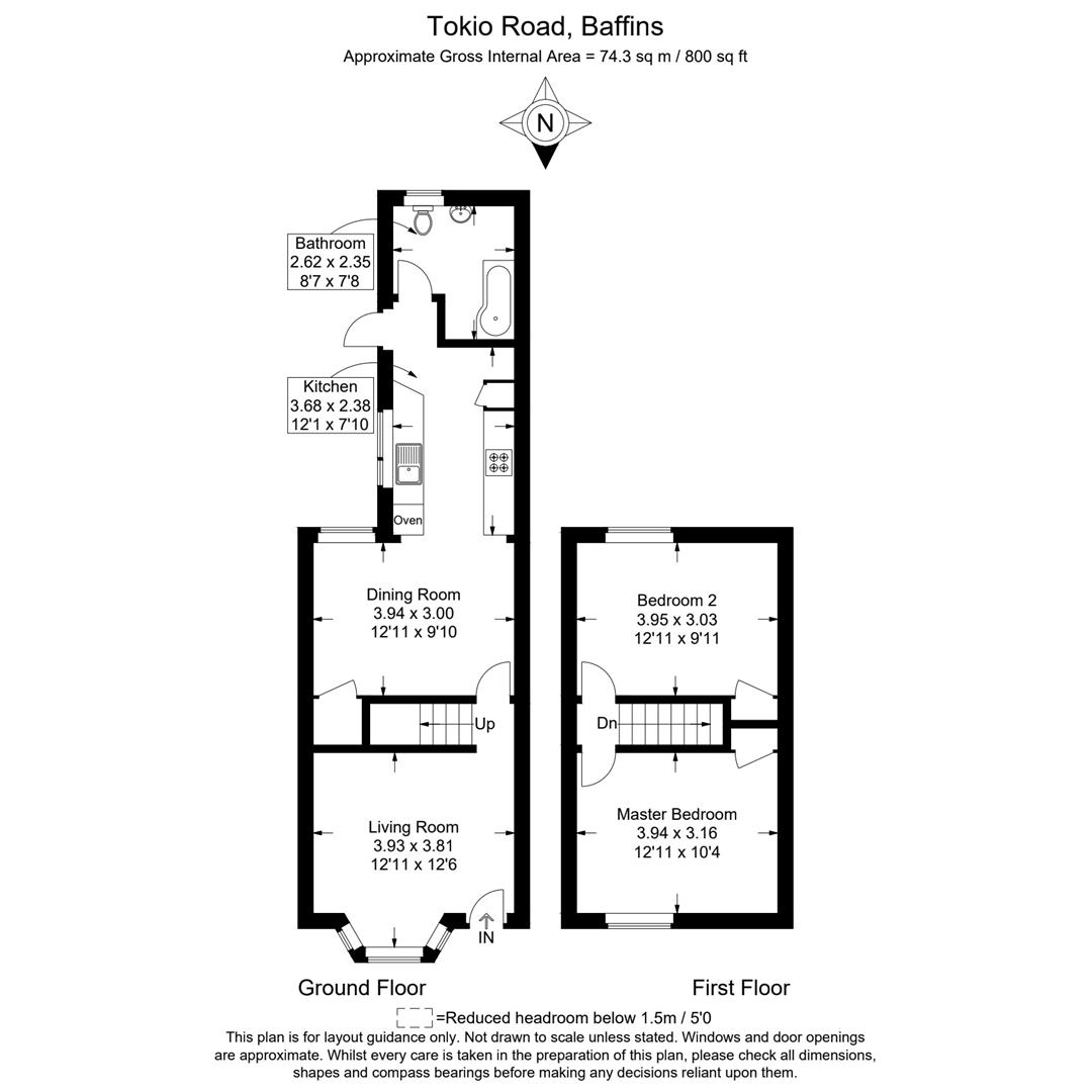 48, Tokio Road, Portsmouth floorplan