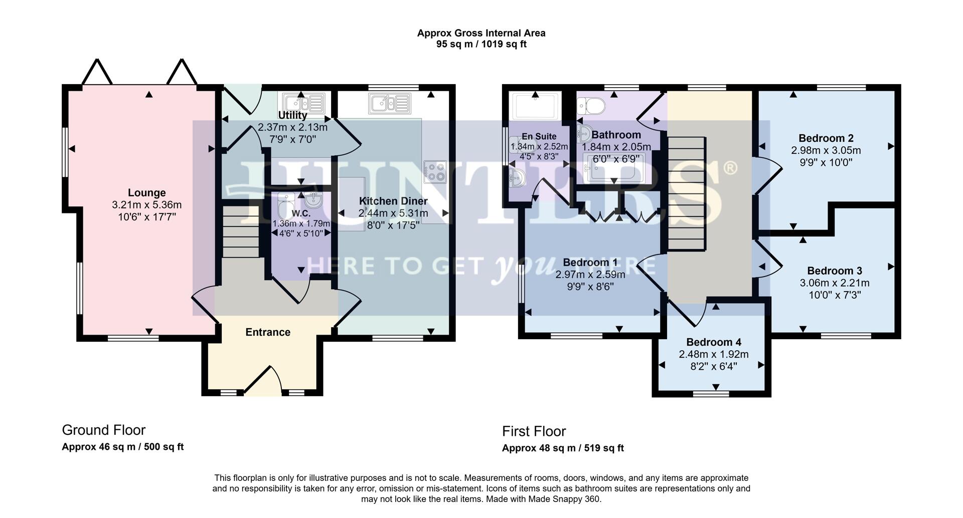 24, Morcom Drive, Leicester floorplan