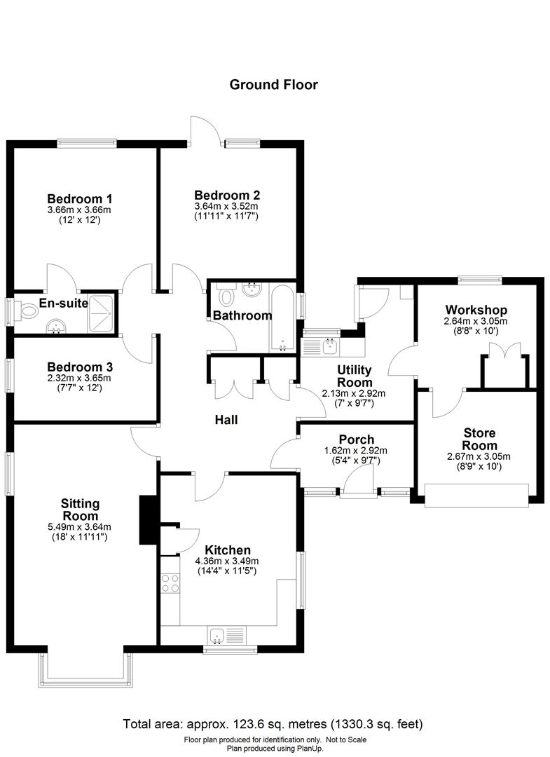 51, Beeches Park, Brecon floorplan