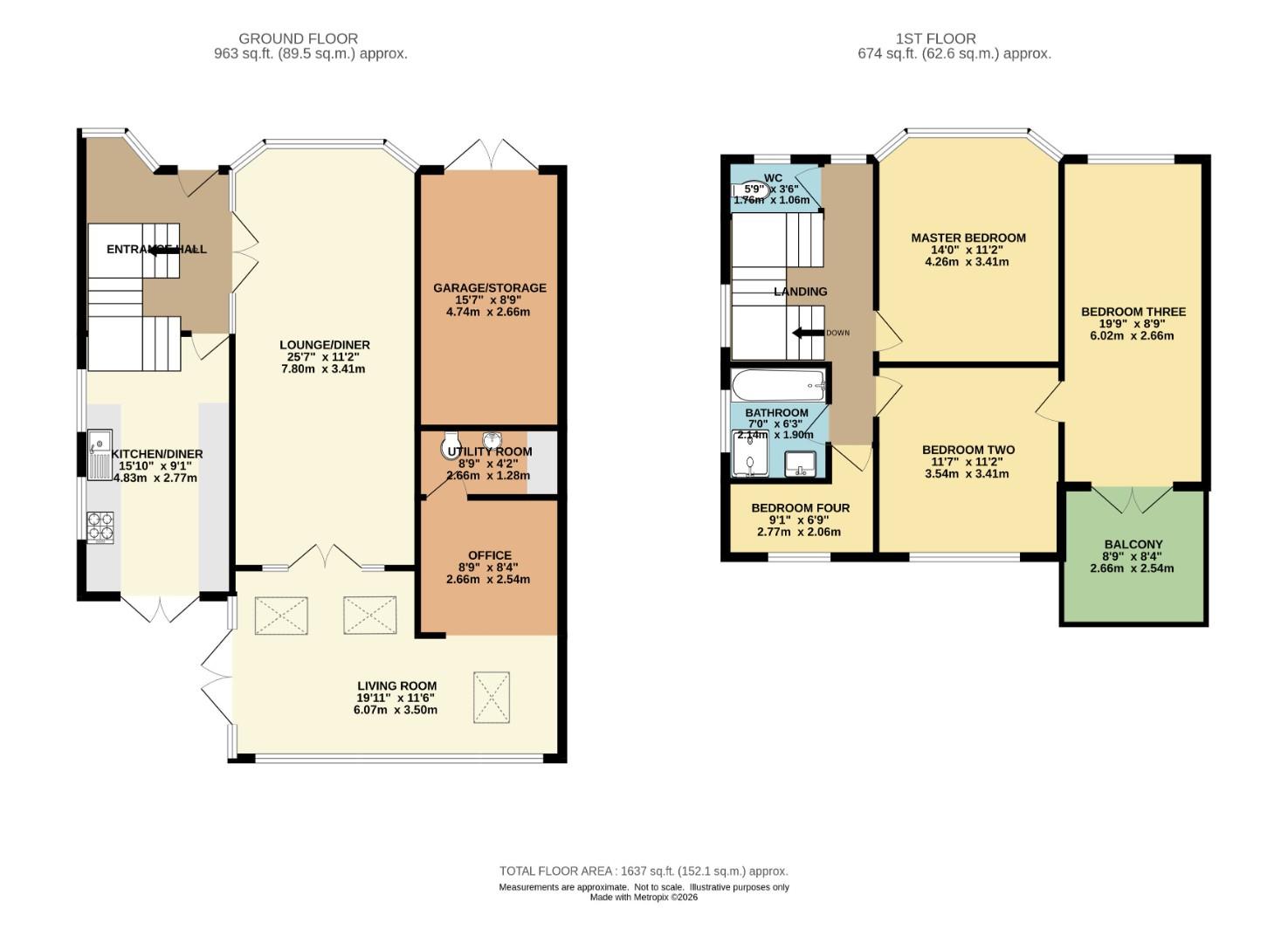 2, Morrell Road, Northenden floorplan