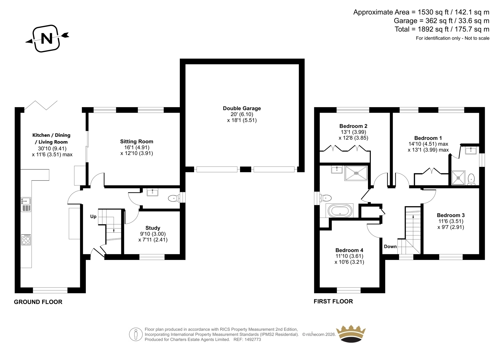 6, Burrow Hill Place, Hampshire floorplan