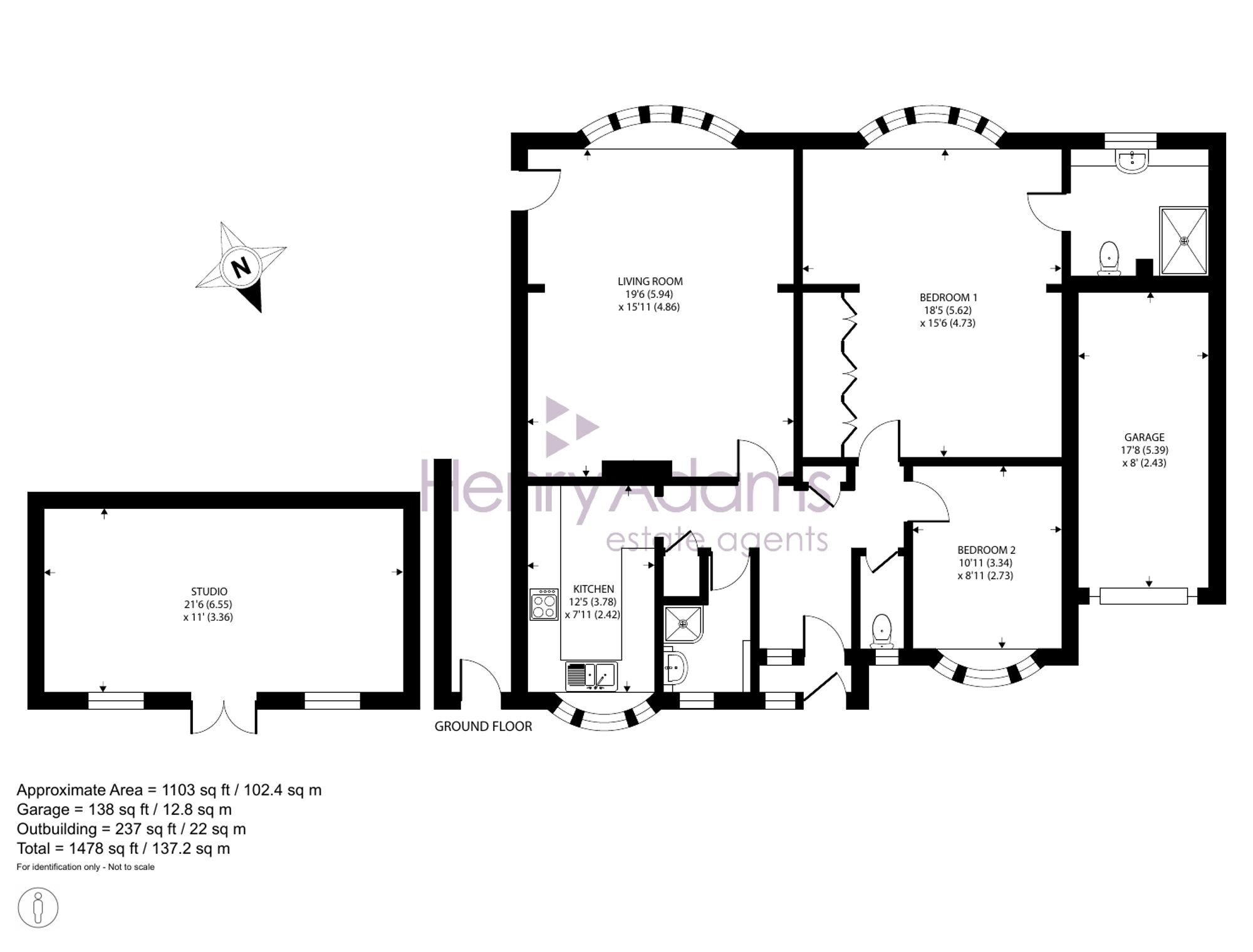 8 Grove Road, Chichester floorplan