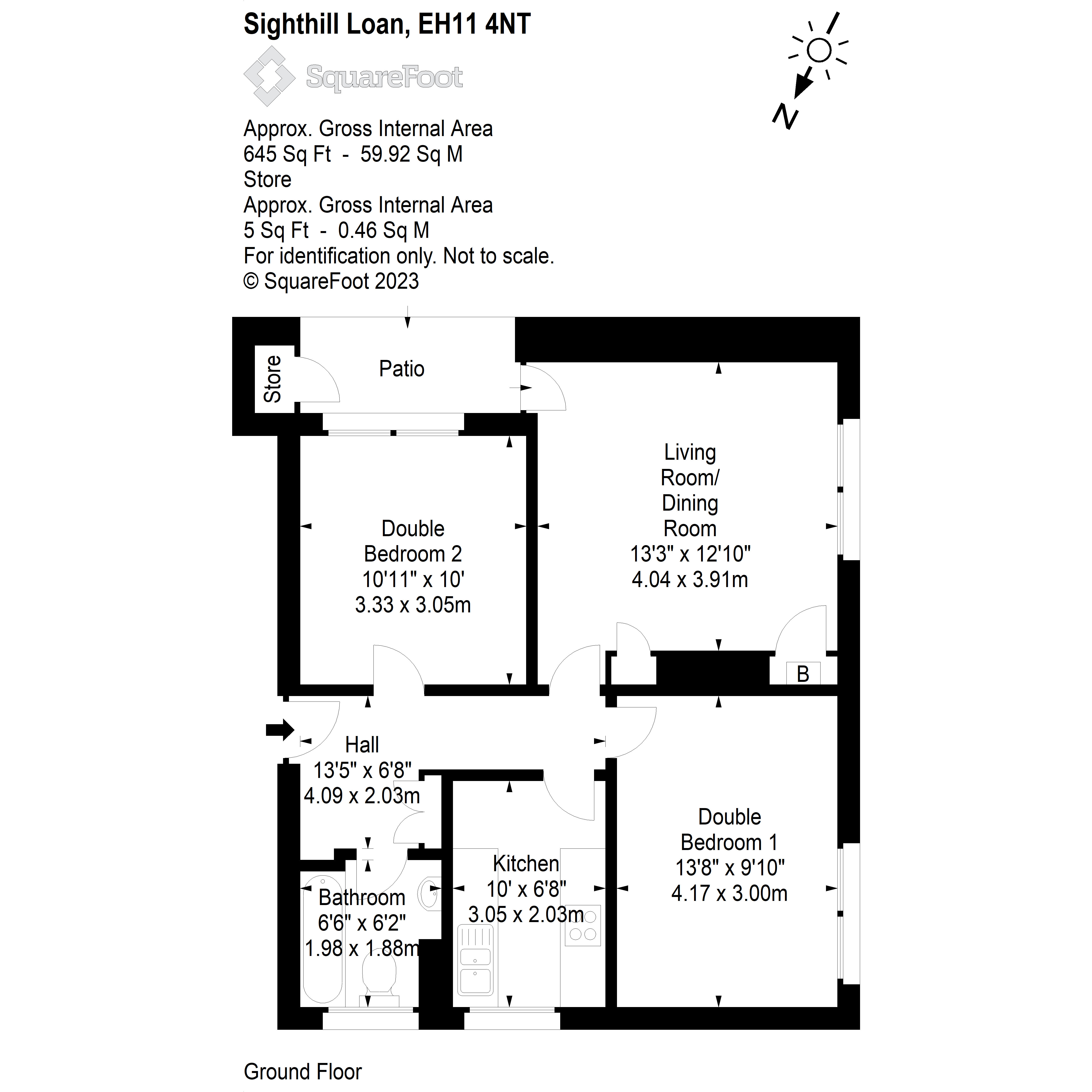 105/1 Sighthill Loan, Sighthill, Edinburgh EH11, 2 bedroom flat for