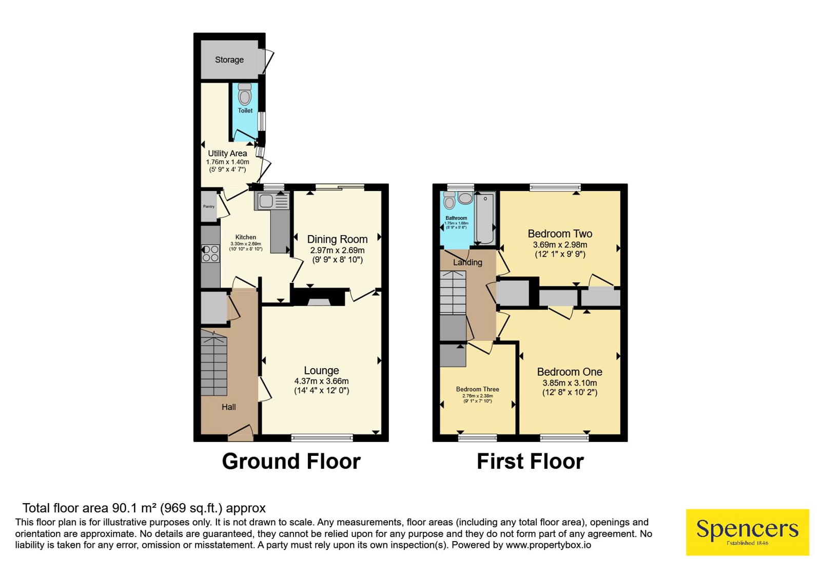 76, Goodwood Crescent, Leicestershire floorplan