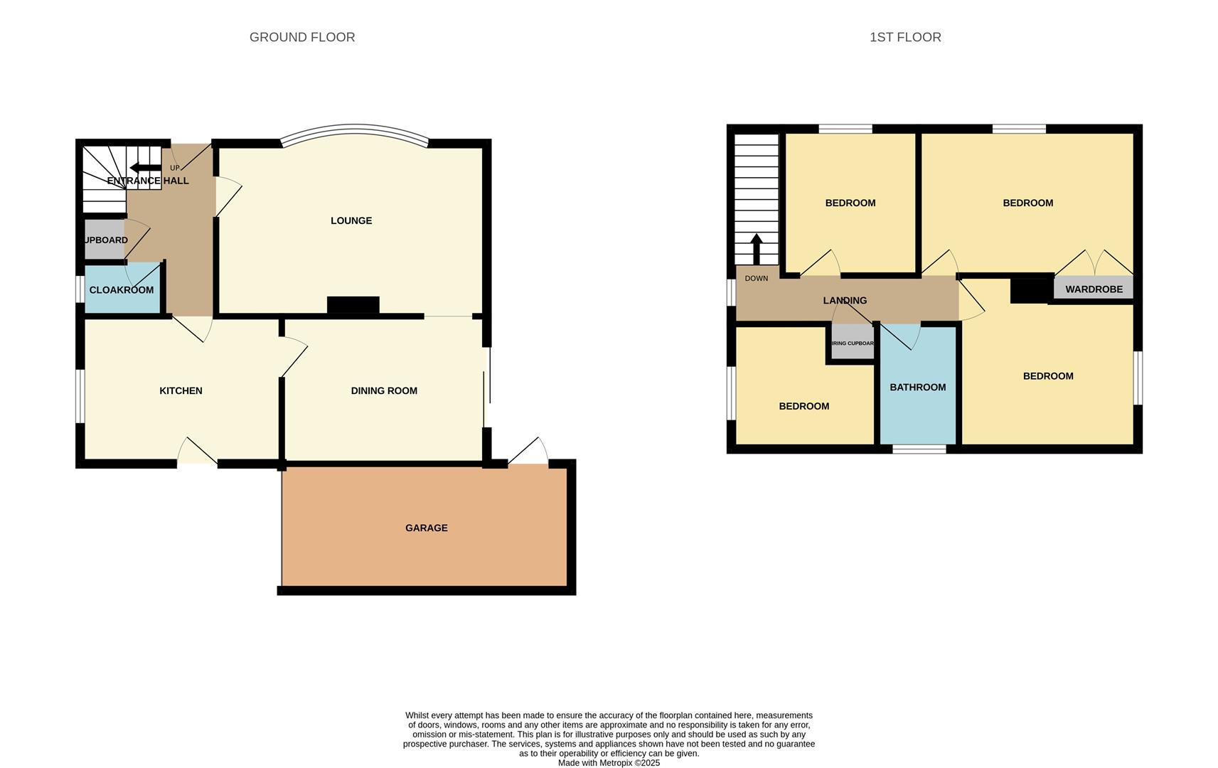 24, Monkstone Drive, Berrow floorplan