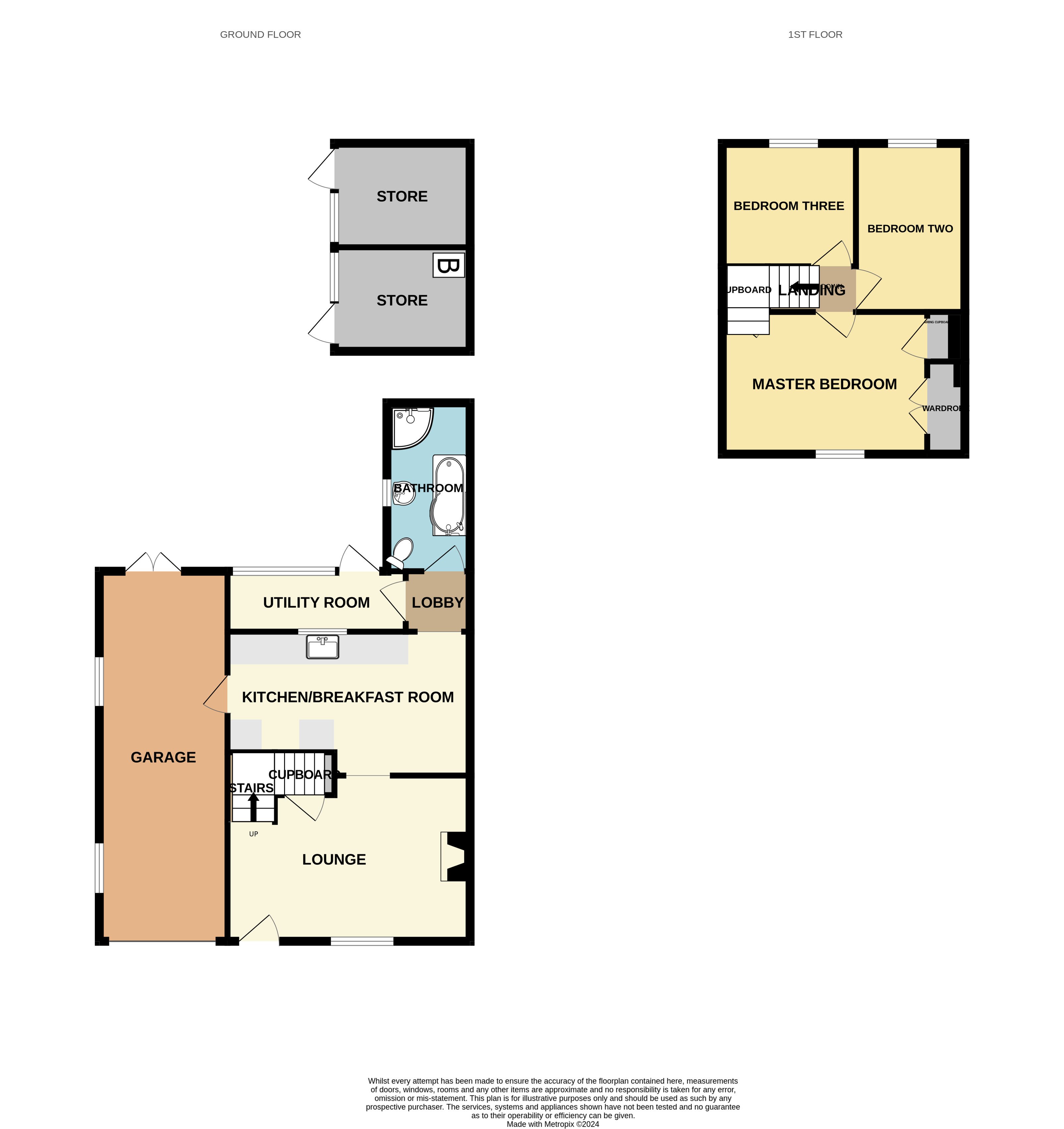 4, Watton Road, Larling, Norwich floorplan