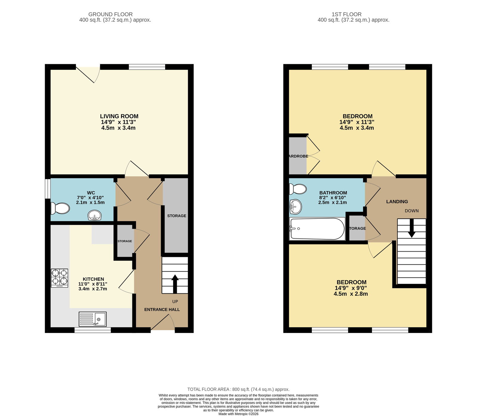 8a, Sunningdale Close, Southampton floorplan