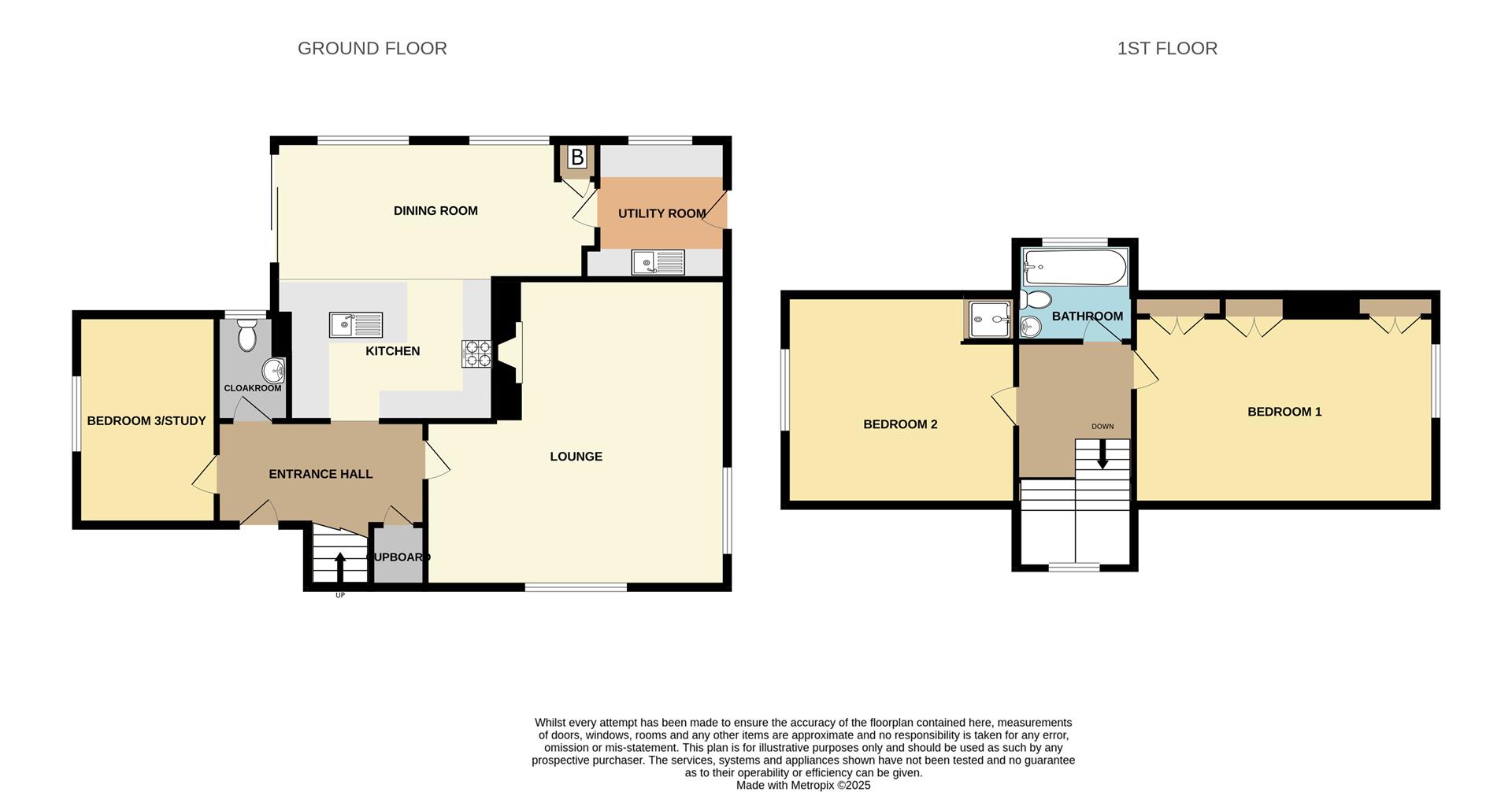 4, Warren Road, Tavistock floorplan