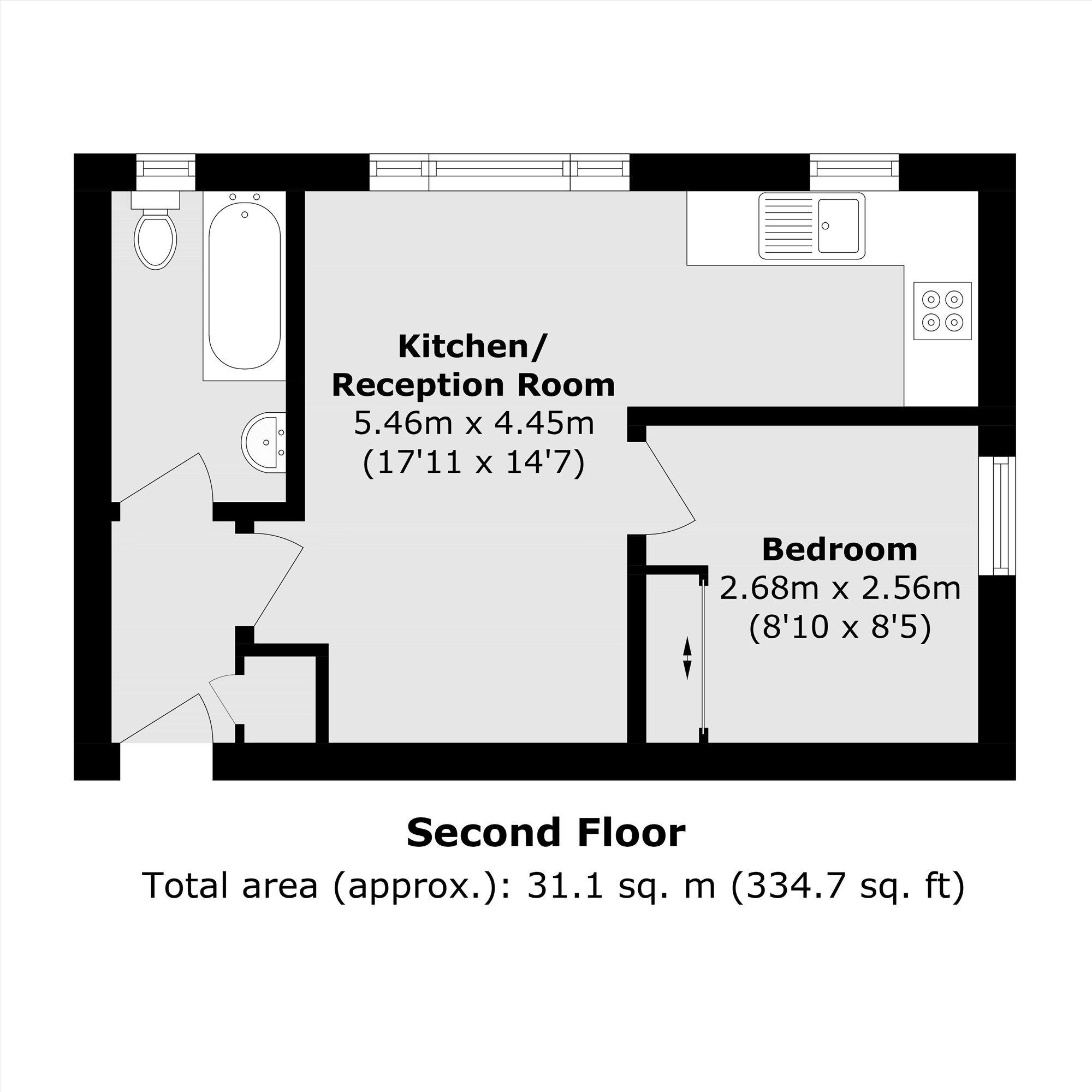 42, Sybil Phoenix Close, London floorplan