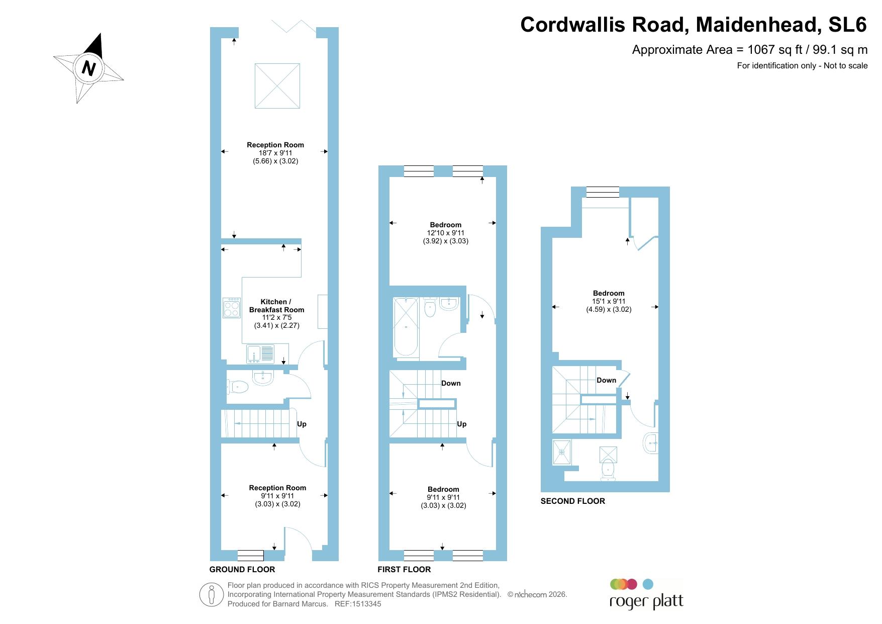 10b, Cordwallis Road, Maidenhead floorplan