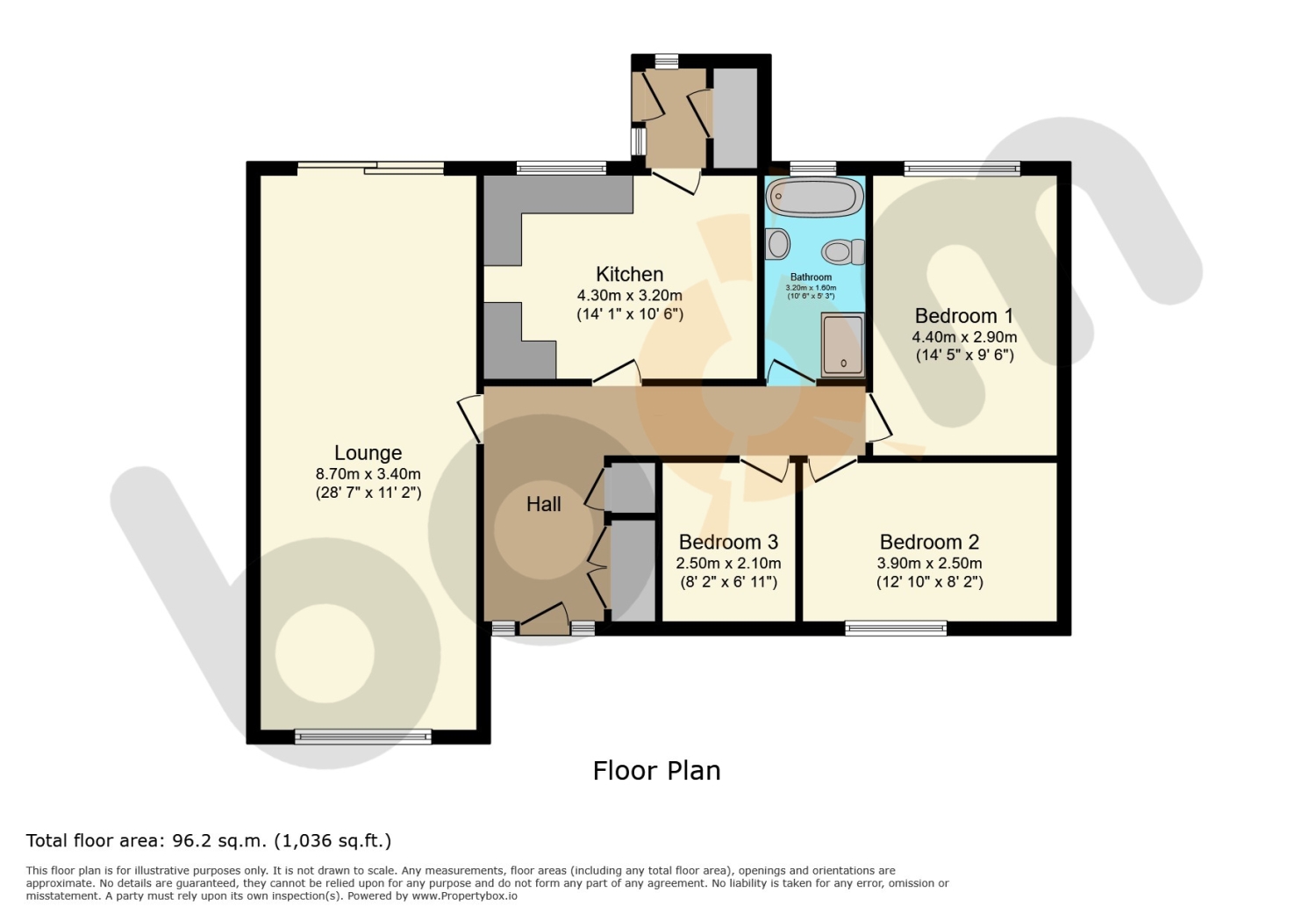 20, Courthill Street, Dalry floorplan