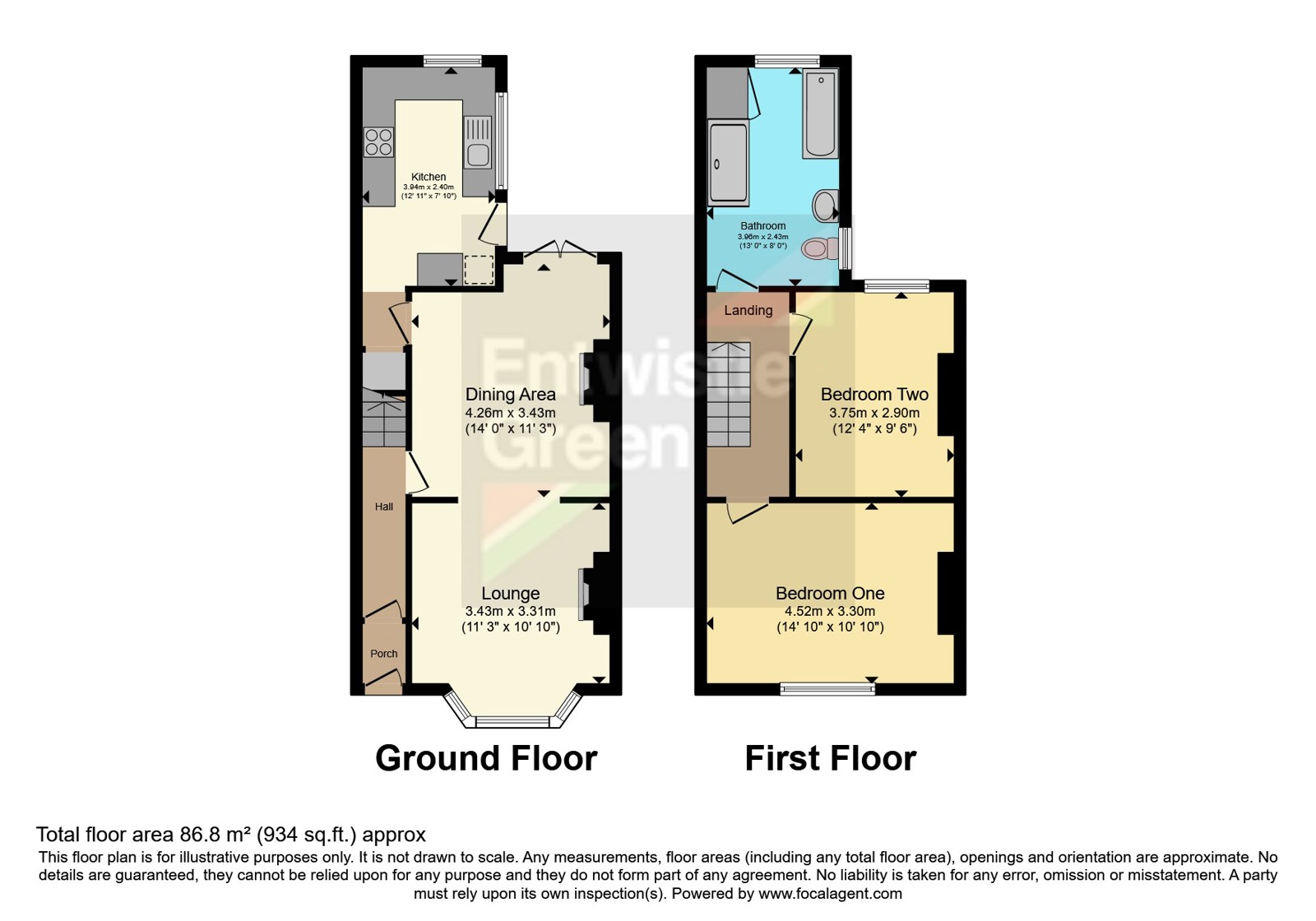 35, Trent Street, Lancashire floorplan