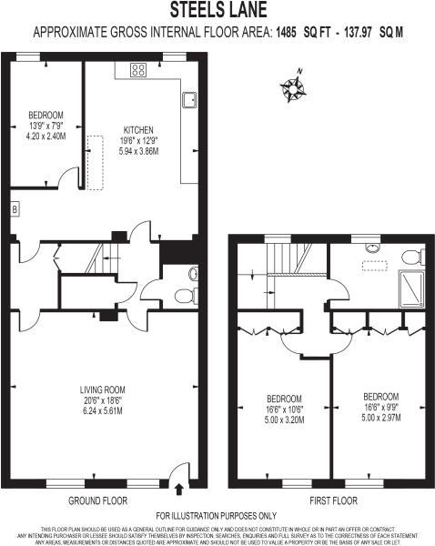 3 Bedrooms Terraced house to rent in Steels Lane, Shadwell E1