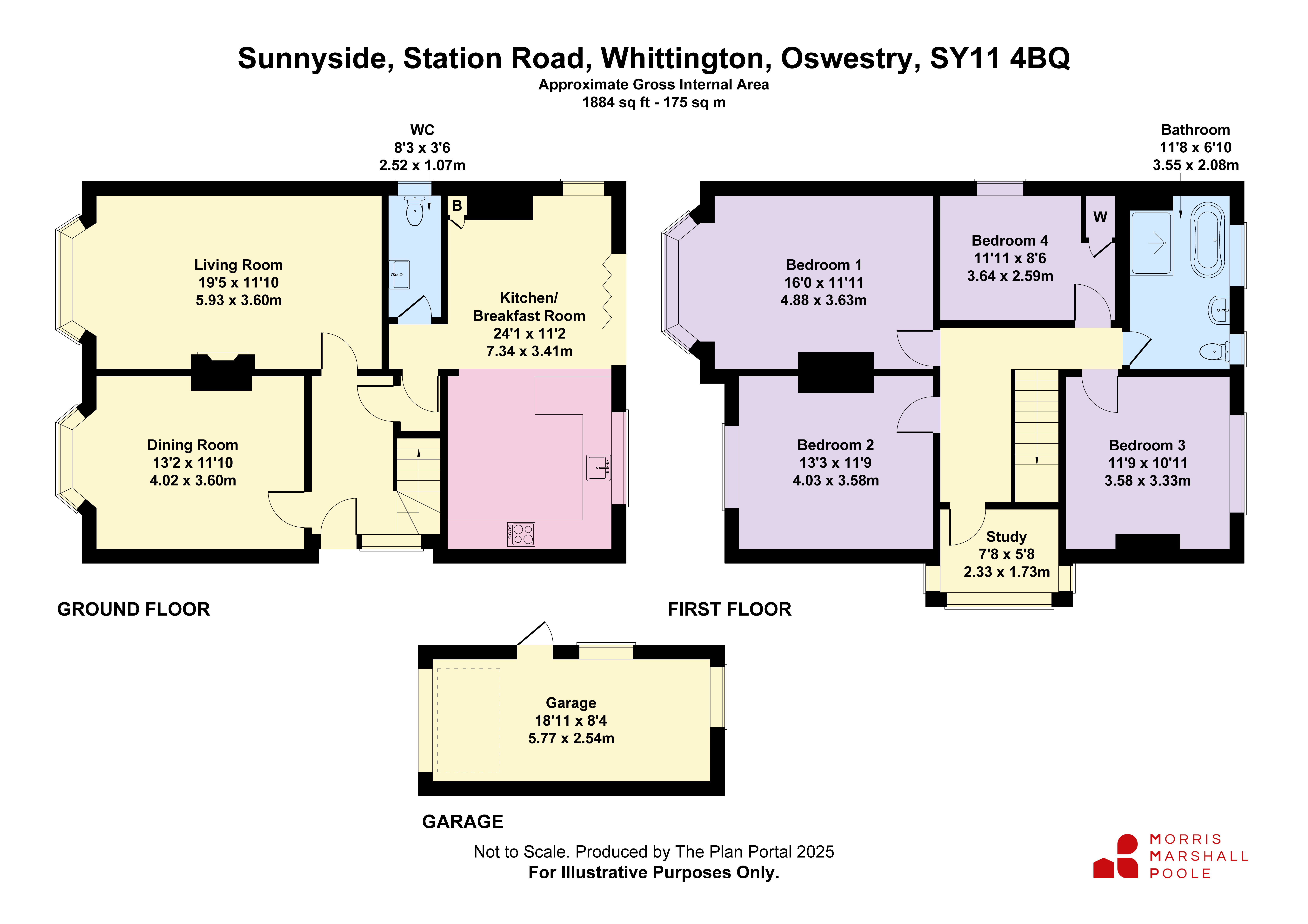 Sunnyside,, Station Road, Oswestry floorplan