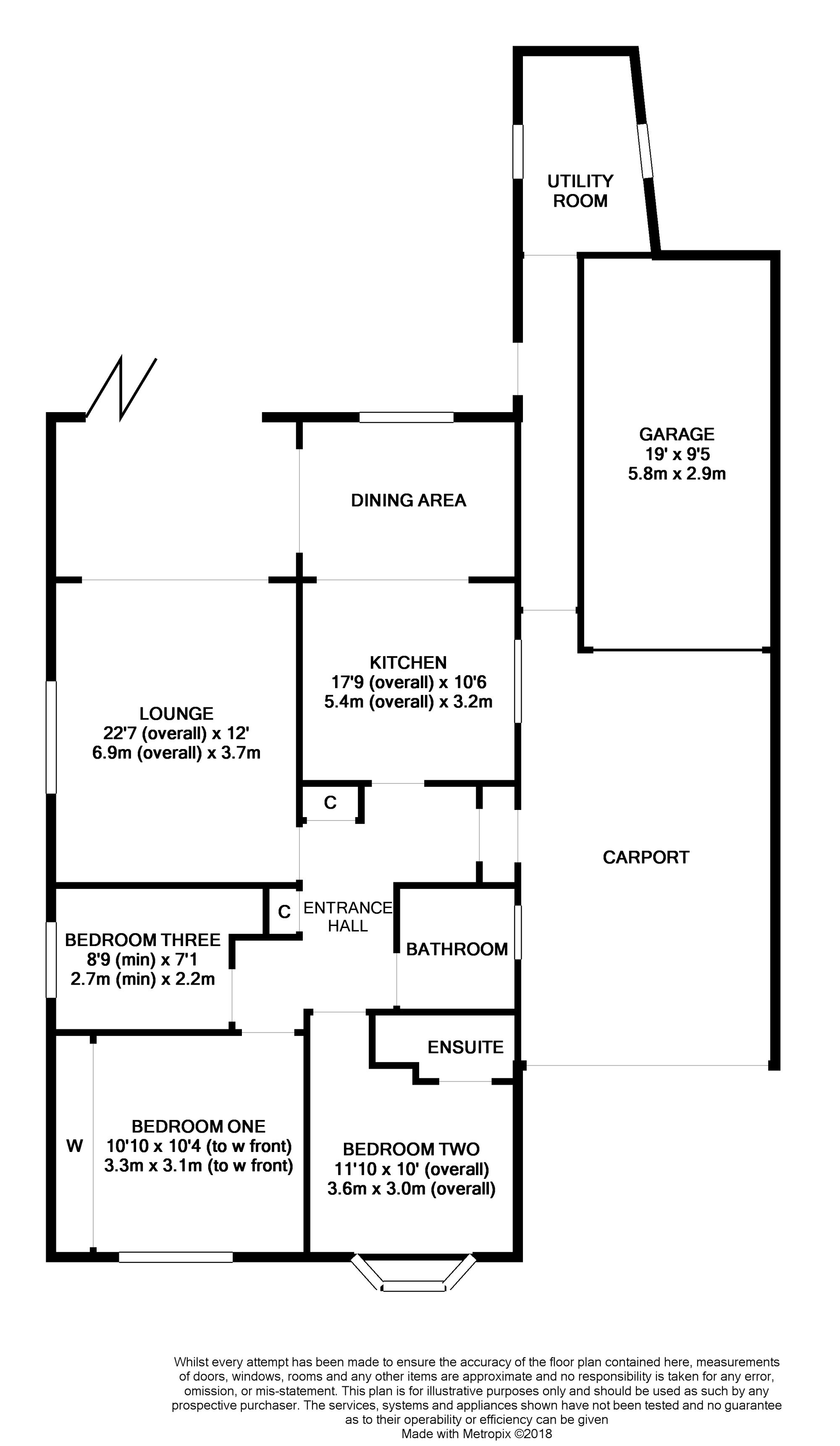 5 Linda Road, Southampton floorplan