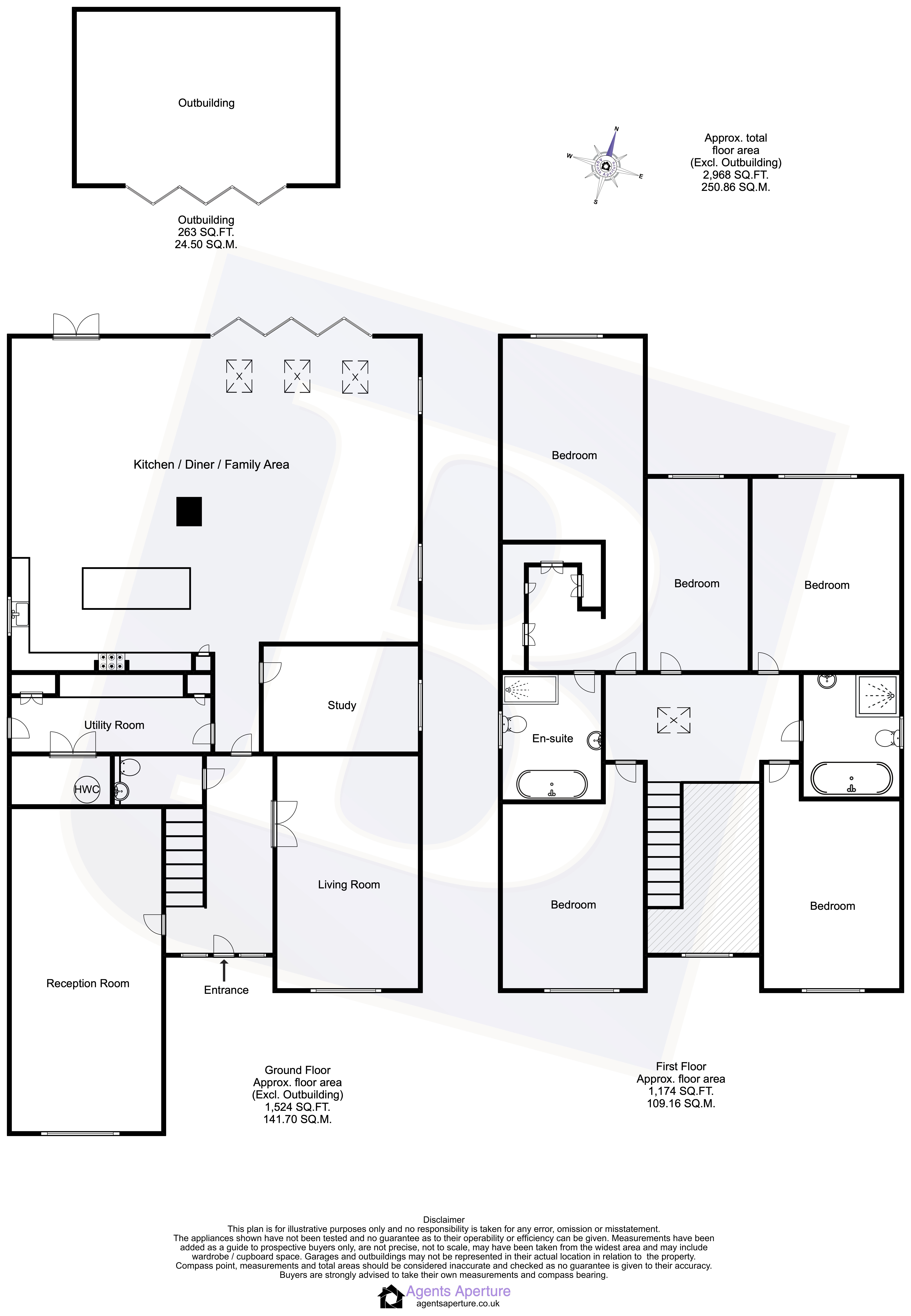 The Grove,, School Road, Brentwood floorplan