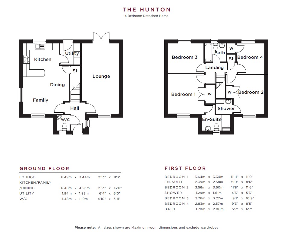 Plot 21 The Hunton,, Greenacres Farm, Goosnargh floorplan