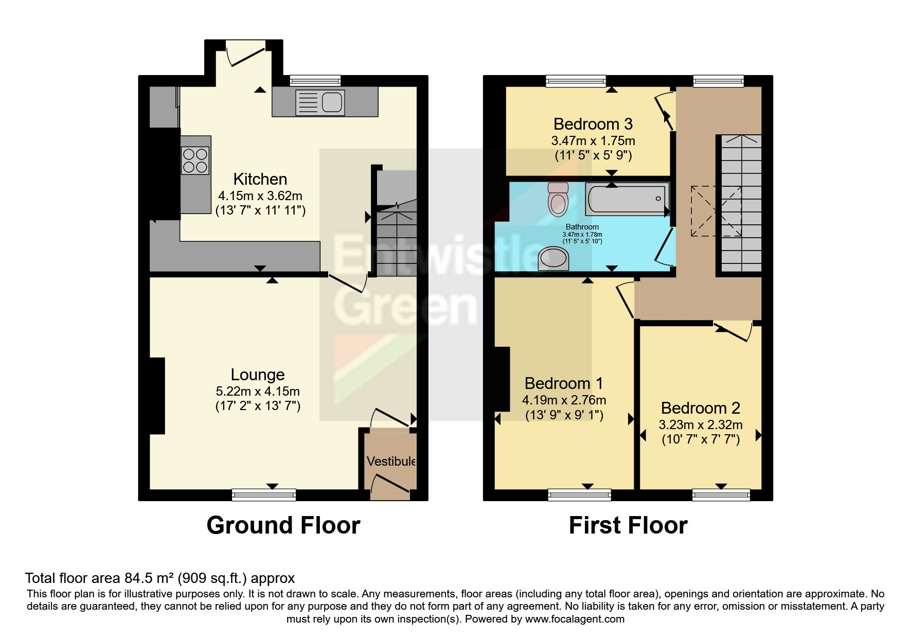 20, Clarence Street, Lancashire floorplan