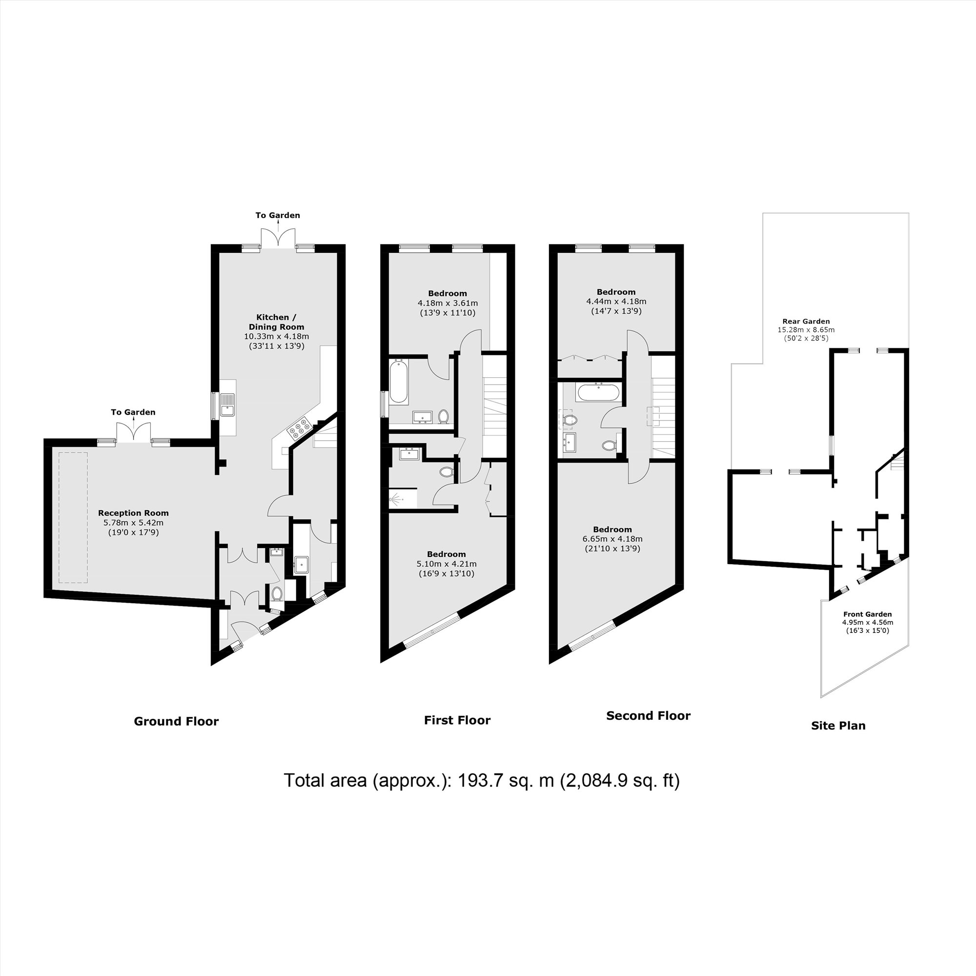 56, Britannia Road, London floorplan