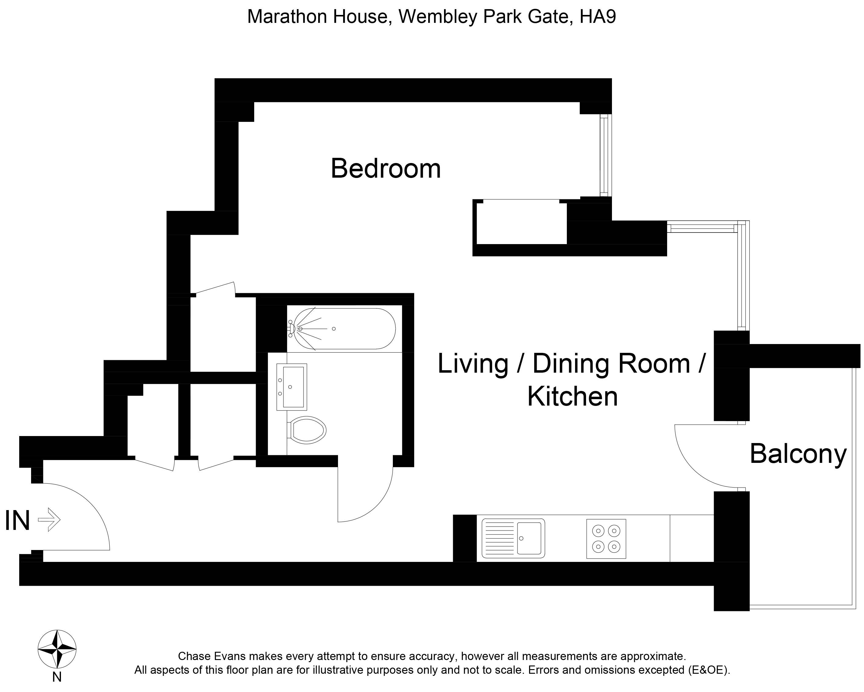 0 Bedrooms Studio to rent in Marathon House, Wembley Park Gate, Wembley HA9