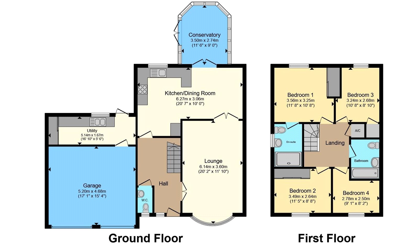 Damson Drive, Telford floorplan