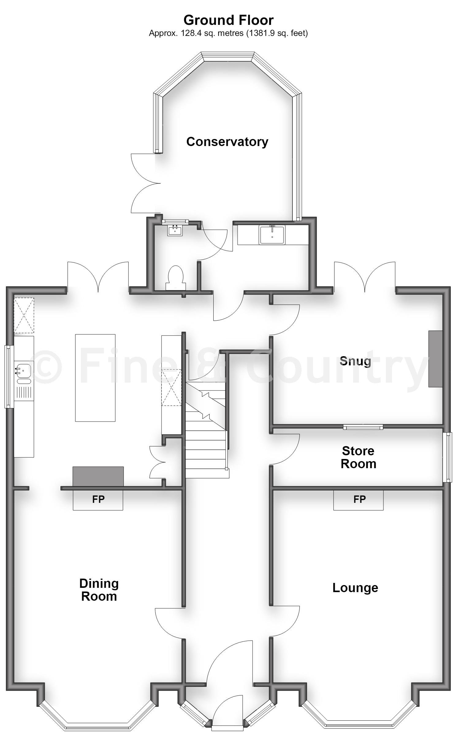 19, St. Richard's Road, Deal floorplan
