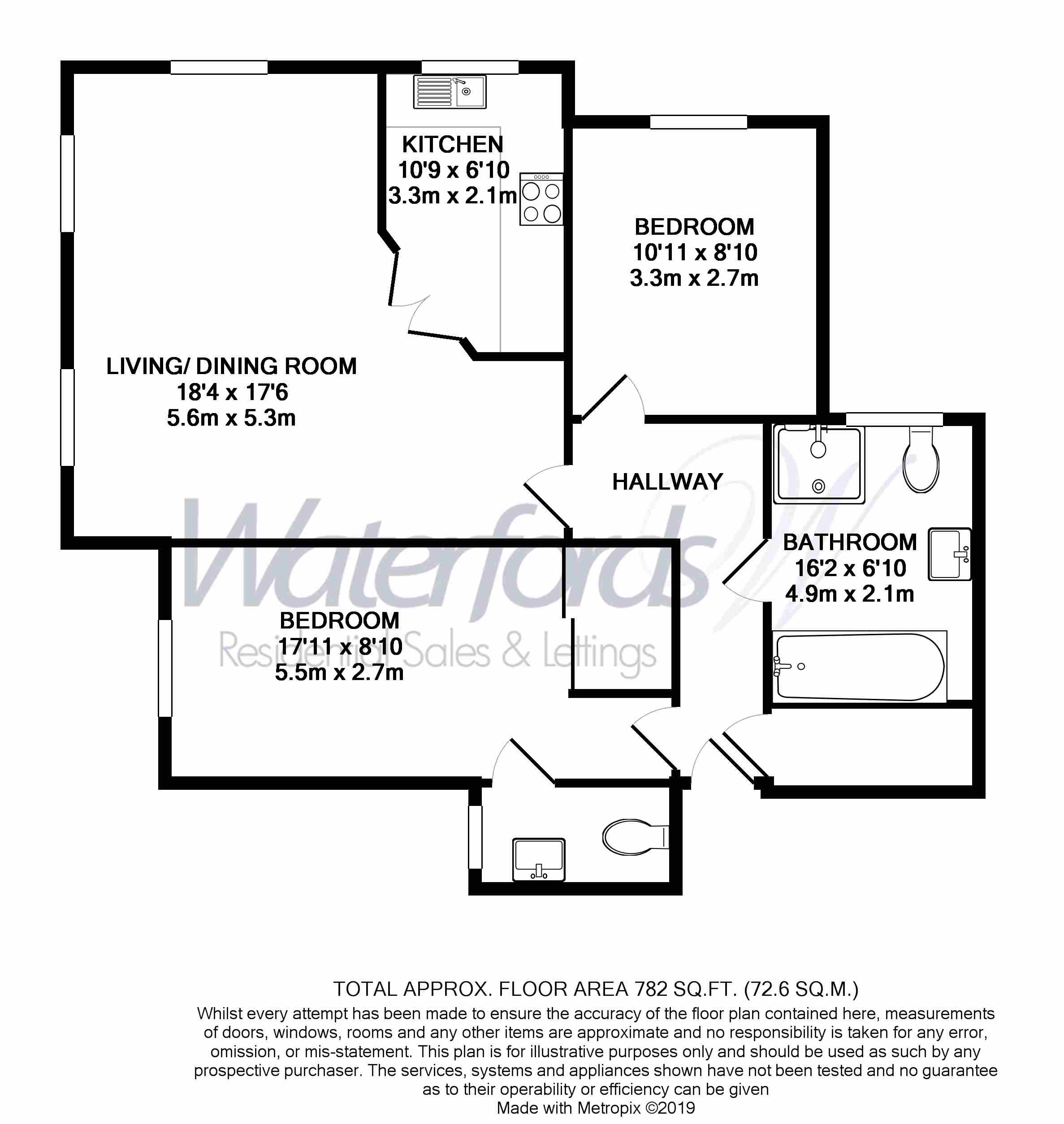 2 Bedrooms Flat for sale in Reeves Court, 71 Frimley Road, Camberley, Surrey GU15