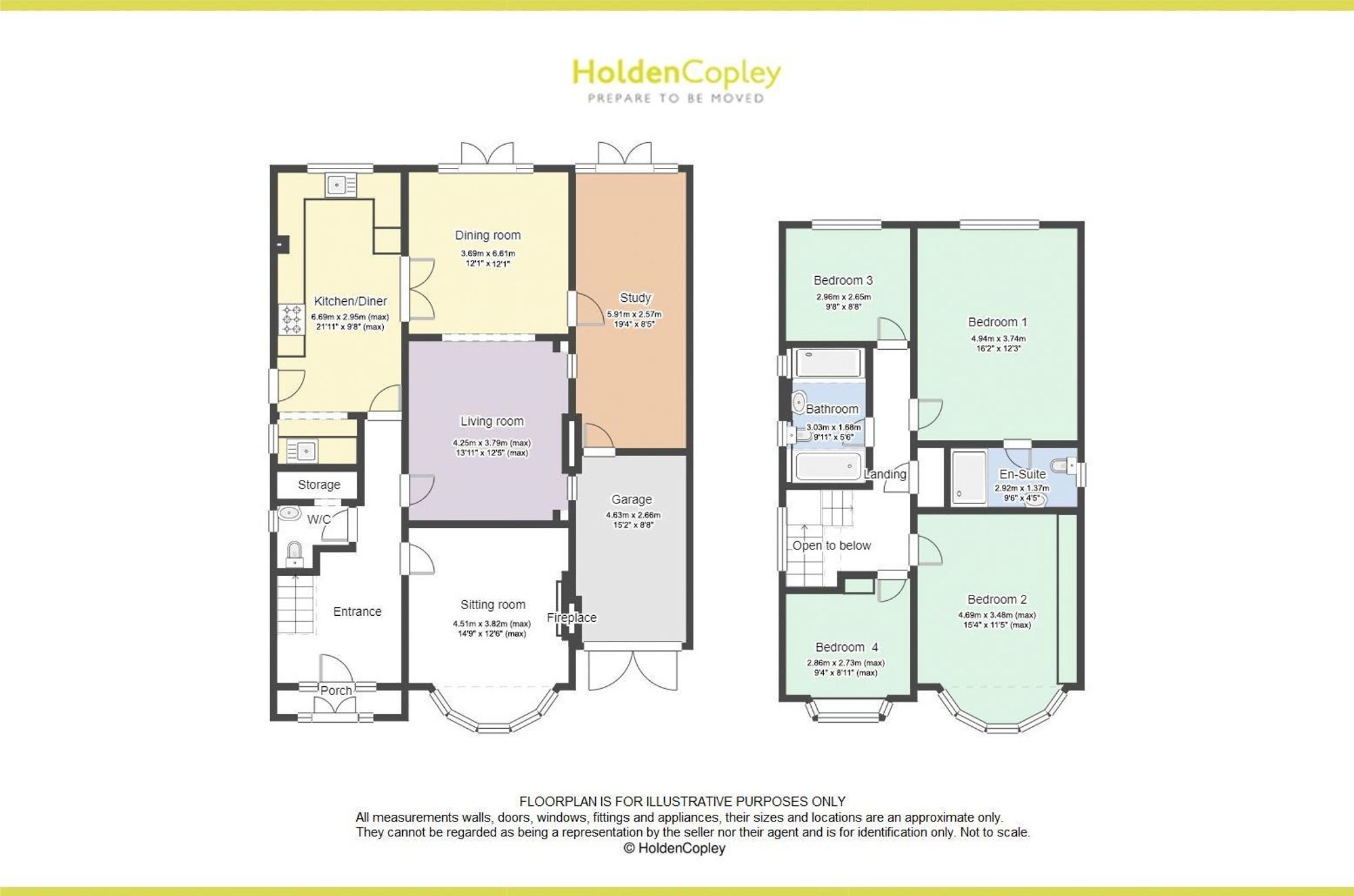34 Leahurst Road, Nottingham floorplan