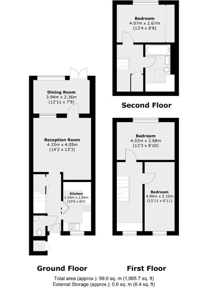 5, Albion Mews, London floorplan