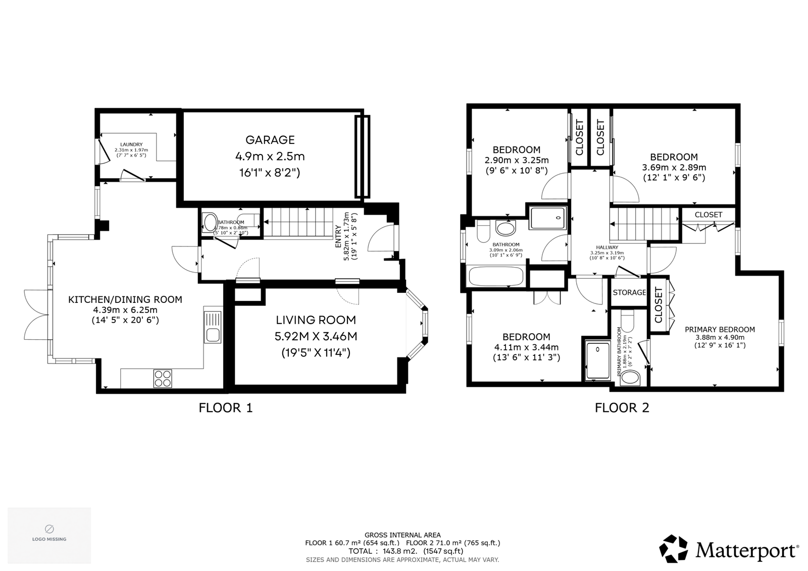 7, Birch Close, Sheffield floorplan