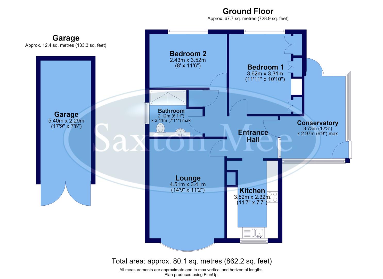 6, Fernlea Grove, Sheffield floorplan